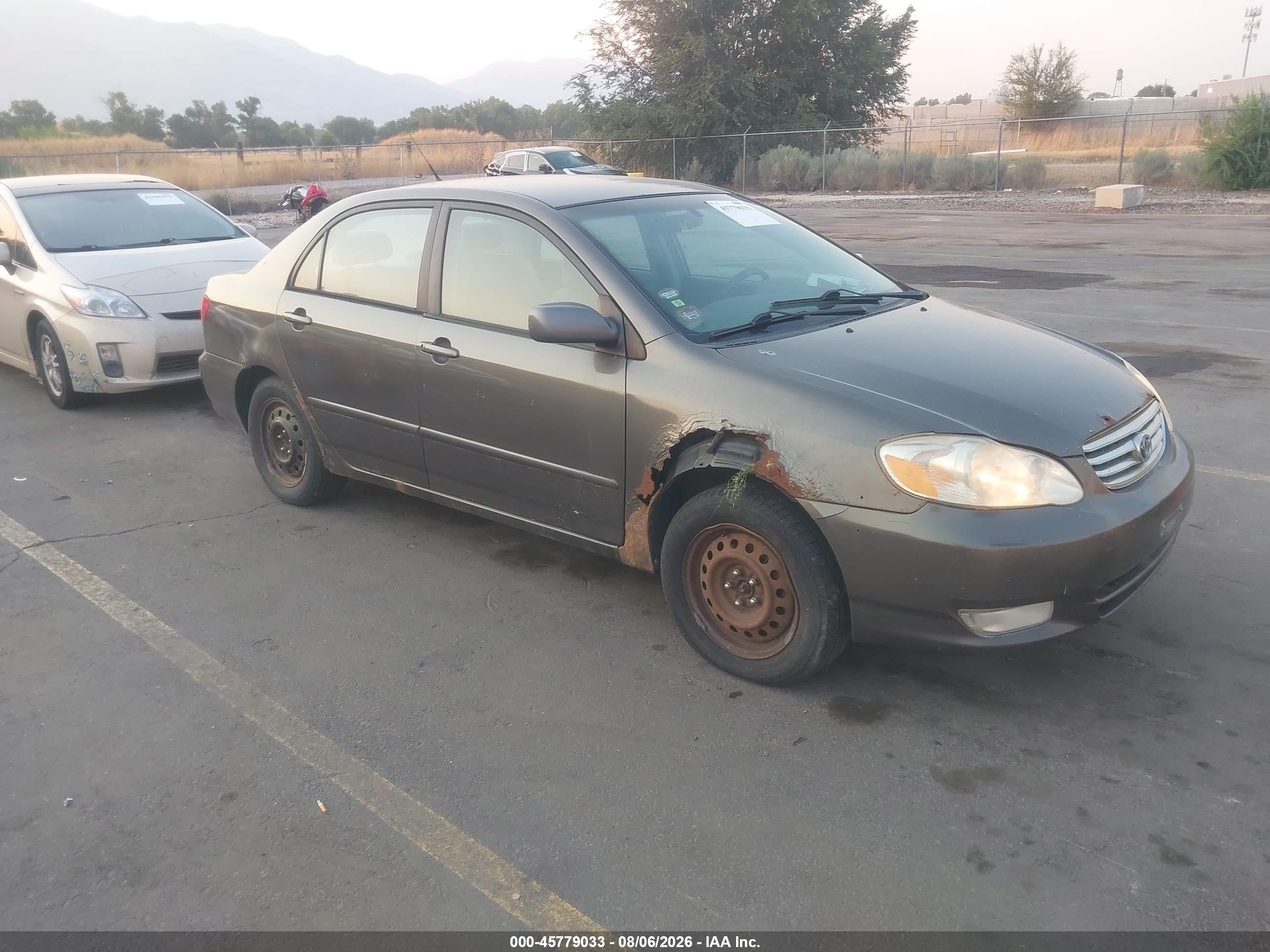 2007 Toyota Corolla CE, VIN 2T1BR32E17C830236 — Normal wear