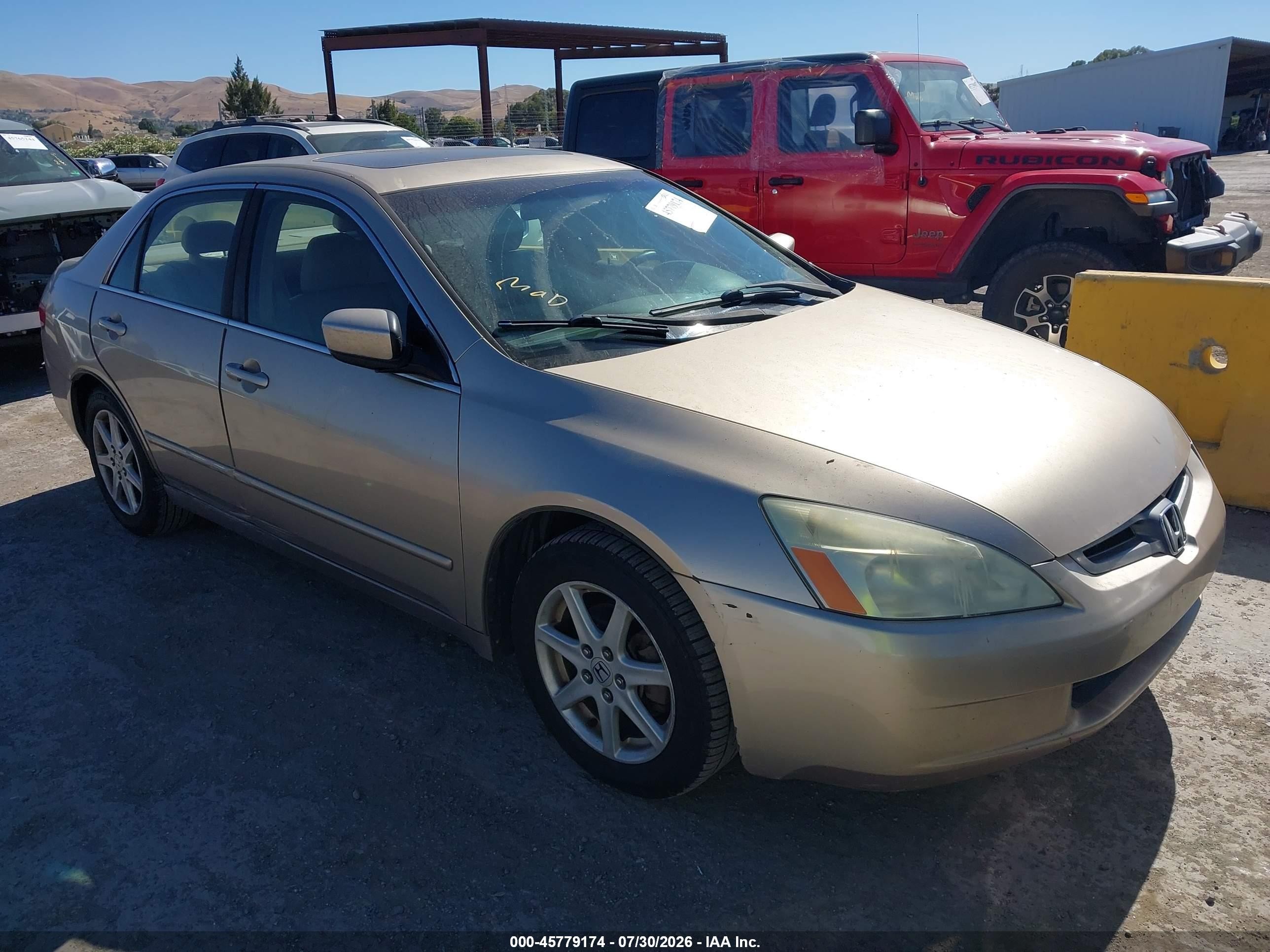 2004 Honda Accord EX, VIN 1HGCM66584A030825 — Обычный износ