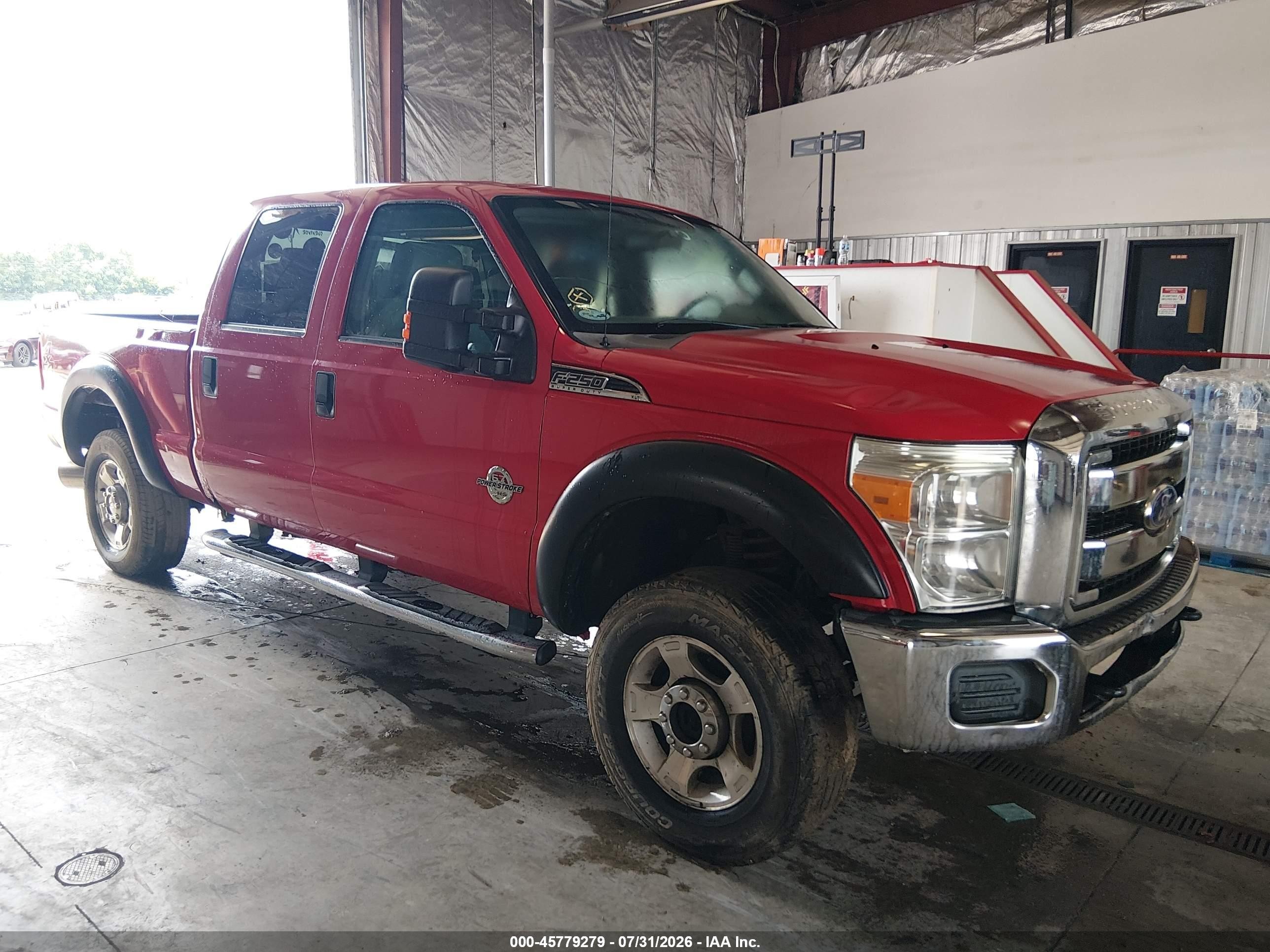 2012 Ford F-250 XLT, VIN 1FT7W2BT5CEA28741 — Обычный износ