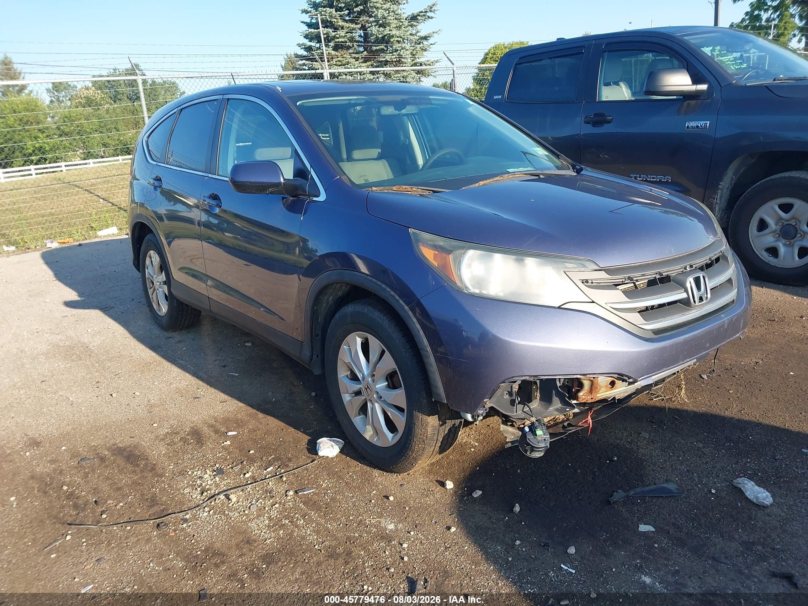 2013 Honda CR-V EX, VIN 3CZRM3H5XDG701136 — Normal wear