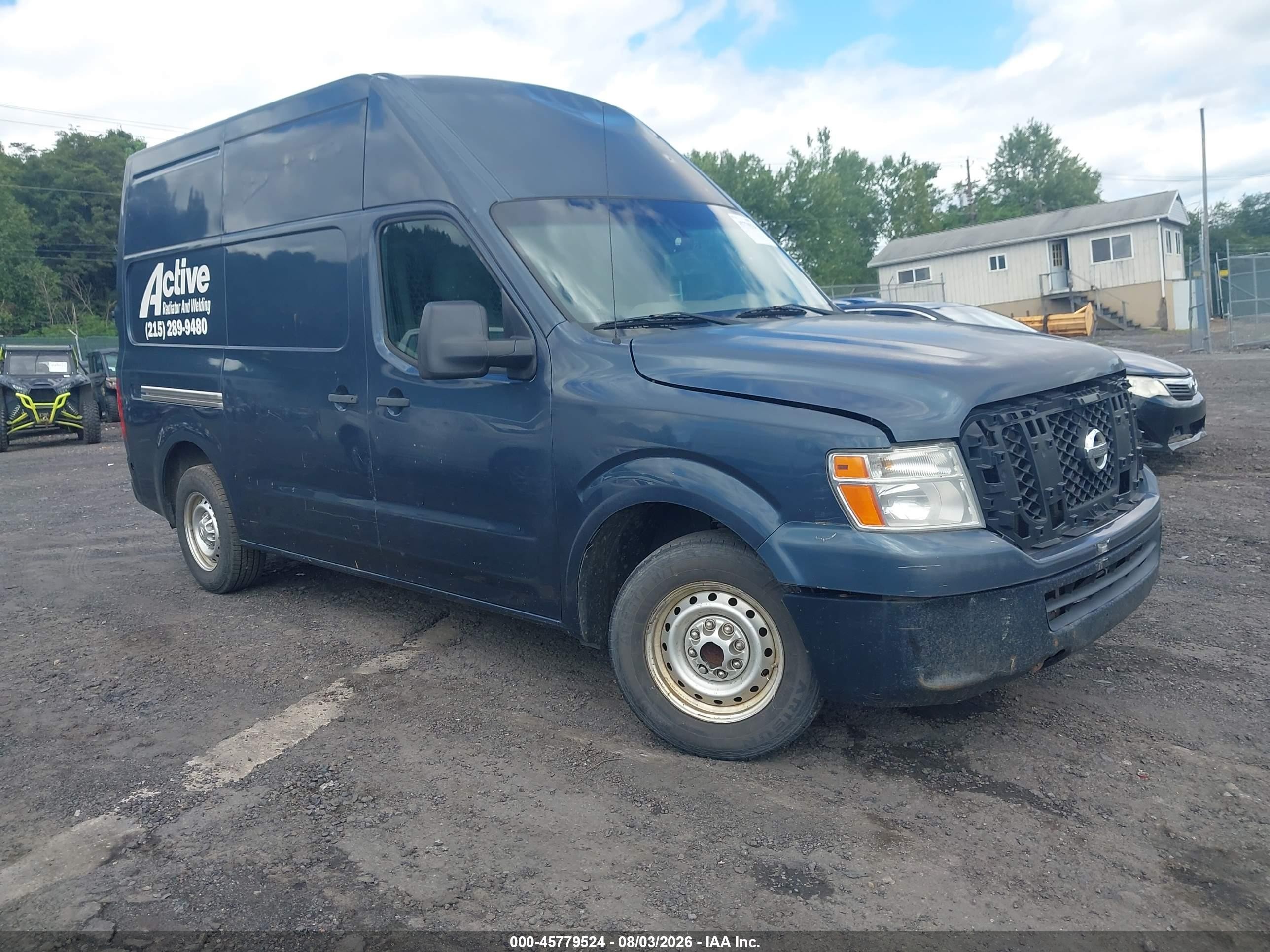 2014 Nissan NV Cargo S, VIN 1N6BF0LY1EN100253 — All over