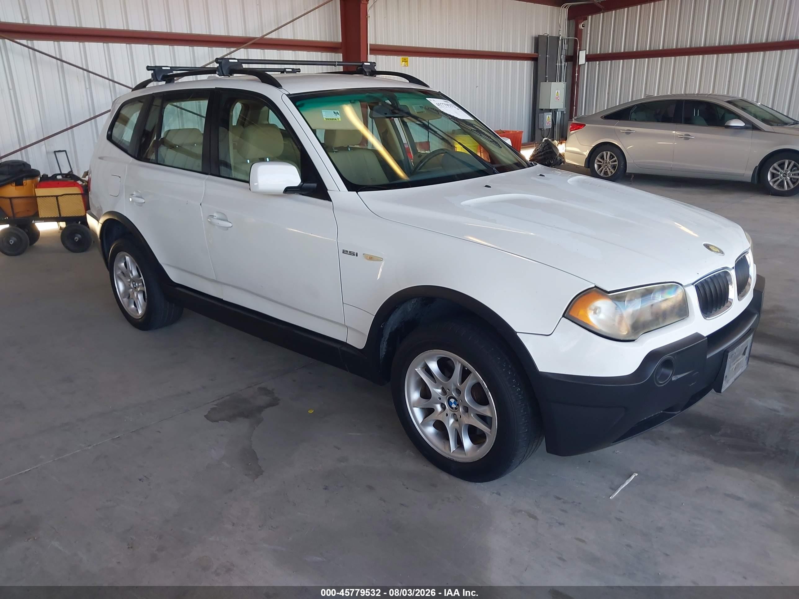 2004 BMW X3 2.5i, VIN WBXPA73464WB26634 — Бок