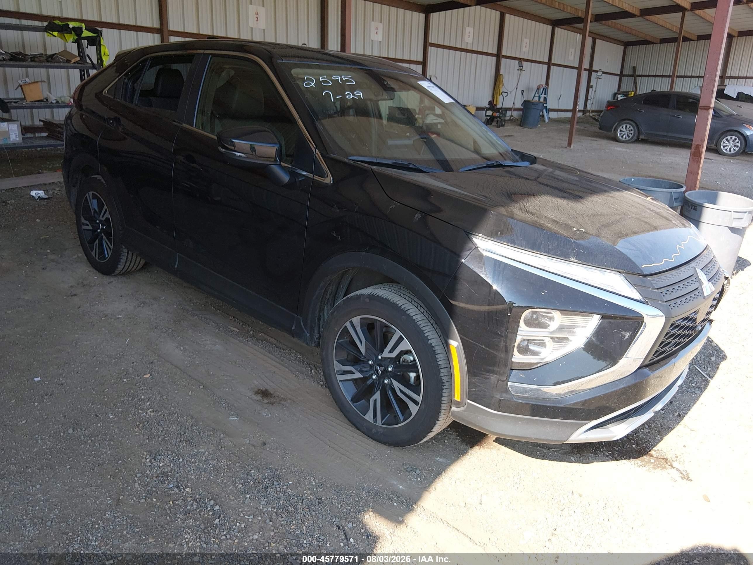 2026 Mitsubishi Eclipse Cross Black Edition, VIN JA4ATWAA5TZ004786 — Front end