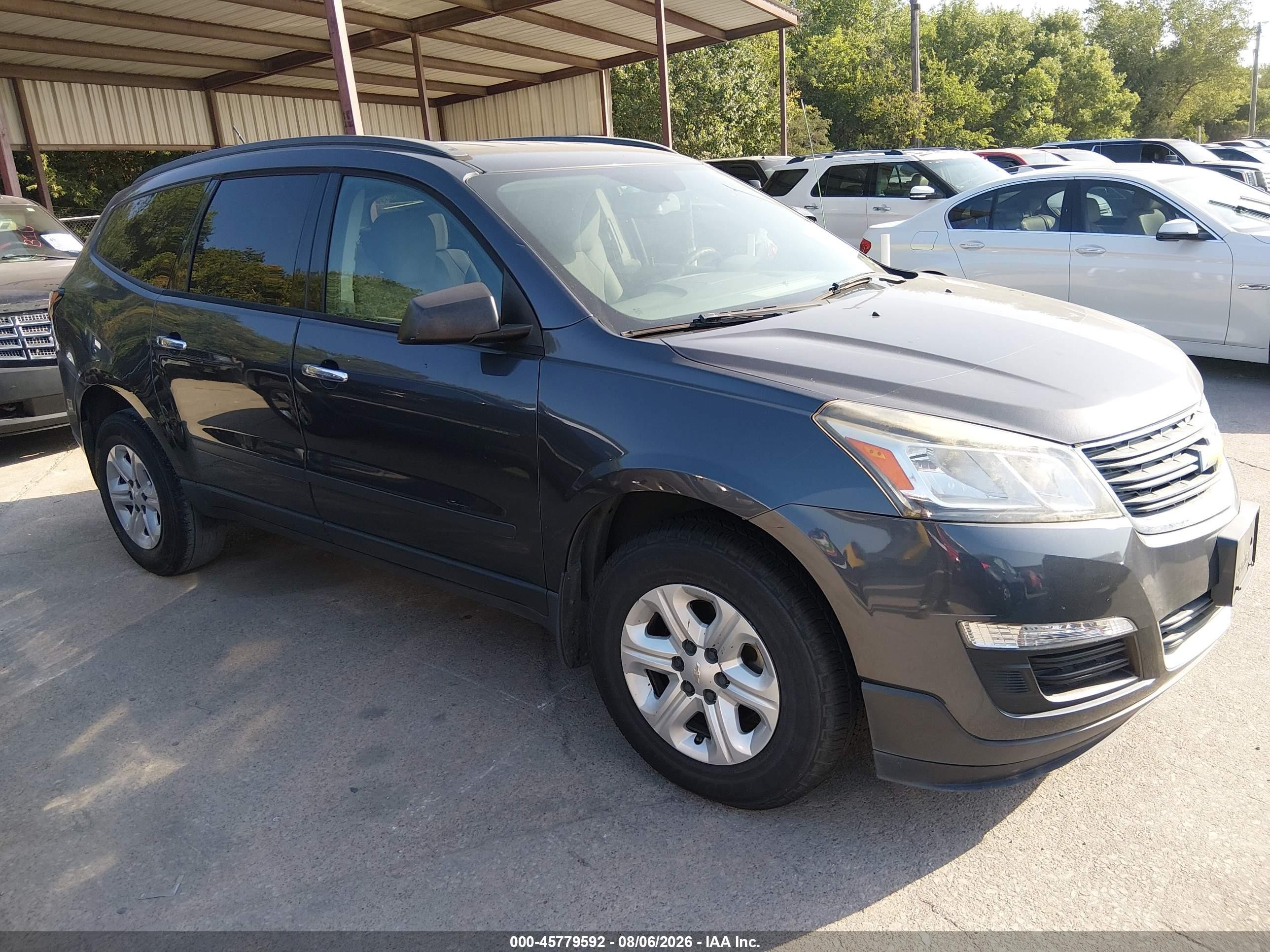 2014 Chevrolet Traverse LS, VIN 1GNKRFKD7EJ197937 — Repossession