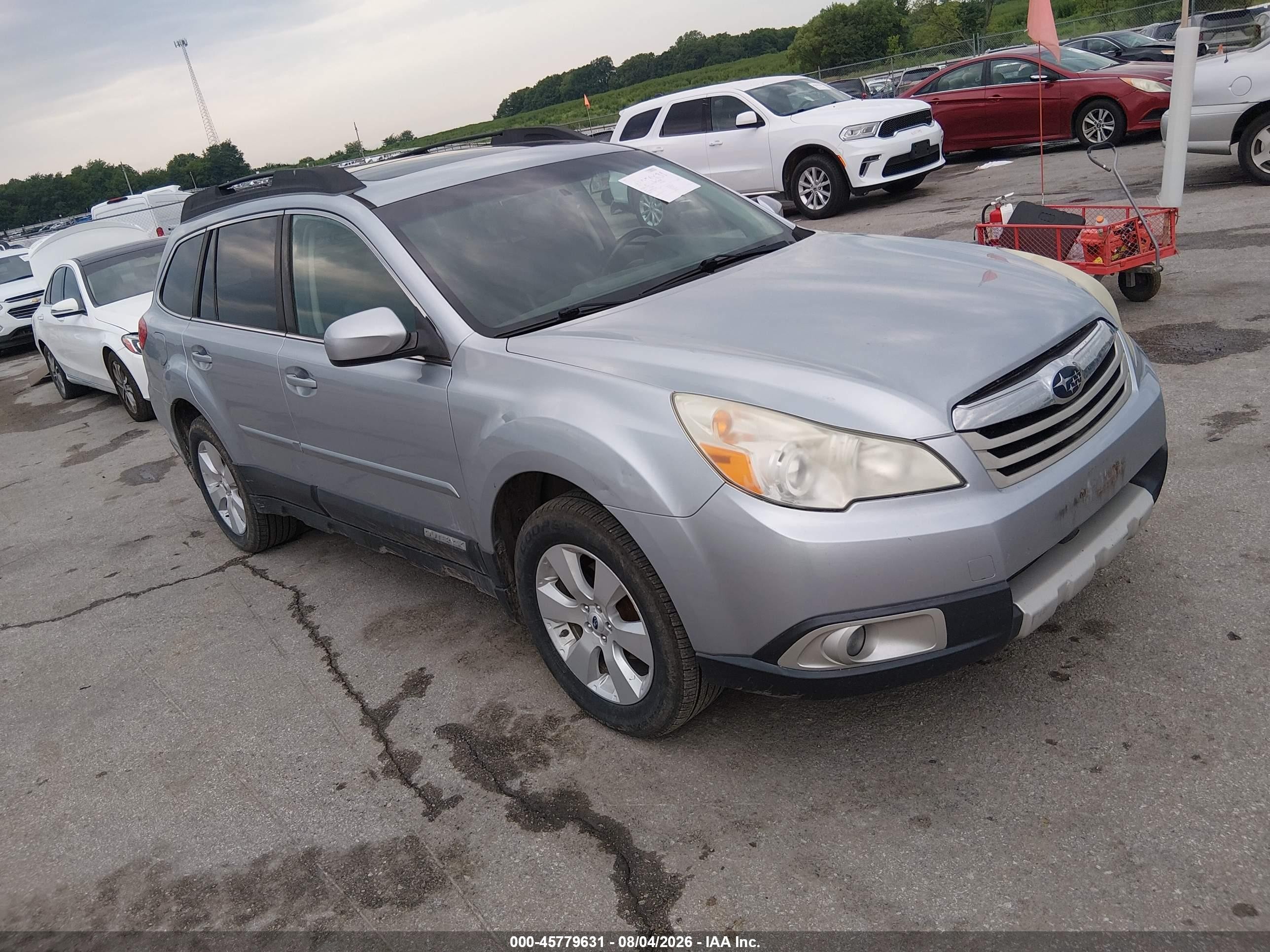 2012 Subaru Outback Limited, VIN 4S4BRCKC3C3266649 — Normal wear