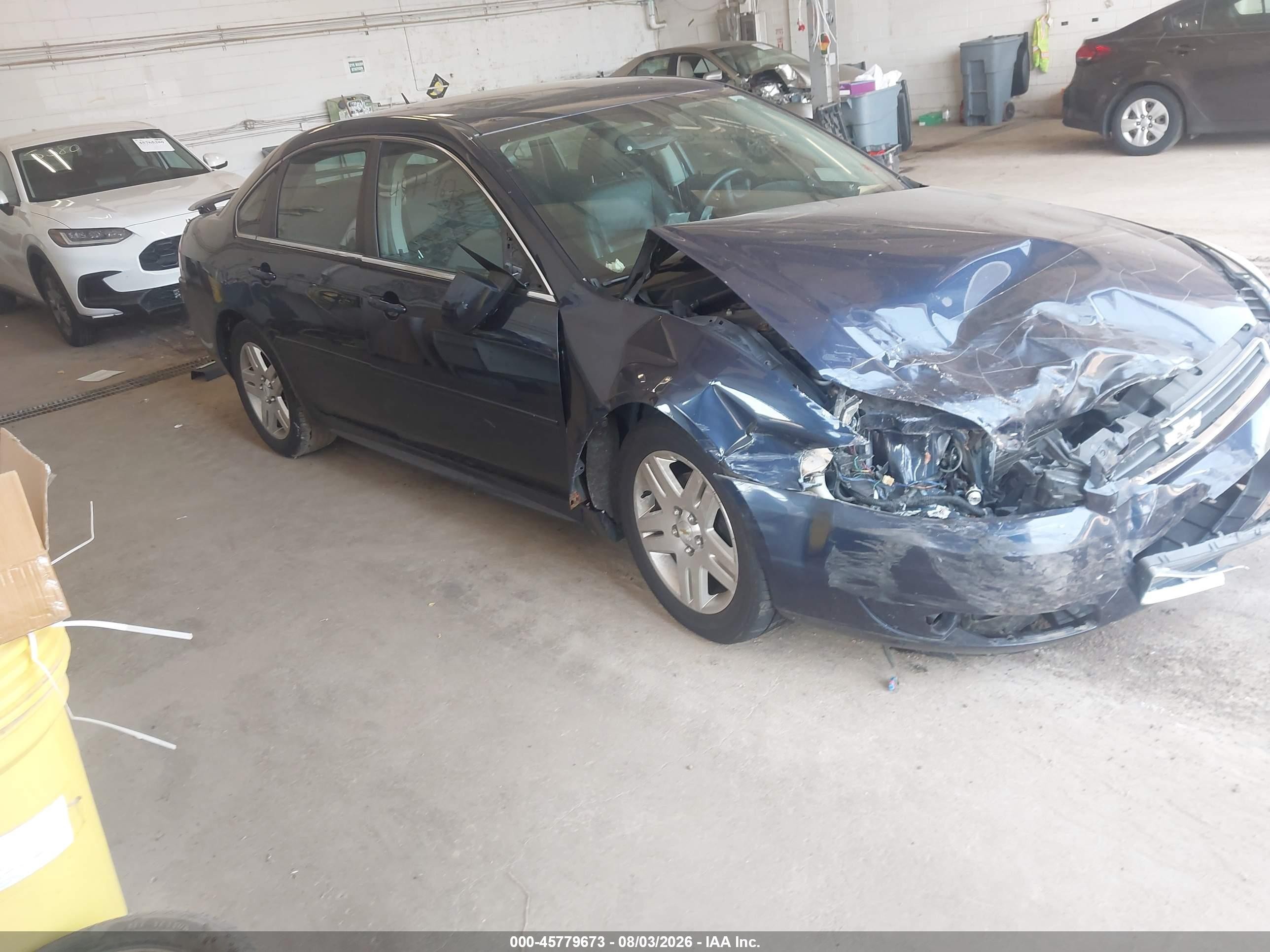 2010 Chevrolet Impala LT, VIN 2G1WB5EK7A1189613 — Front end