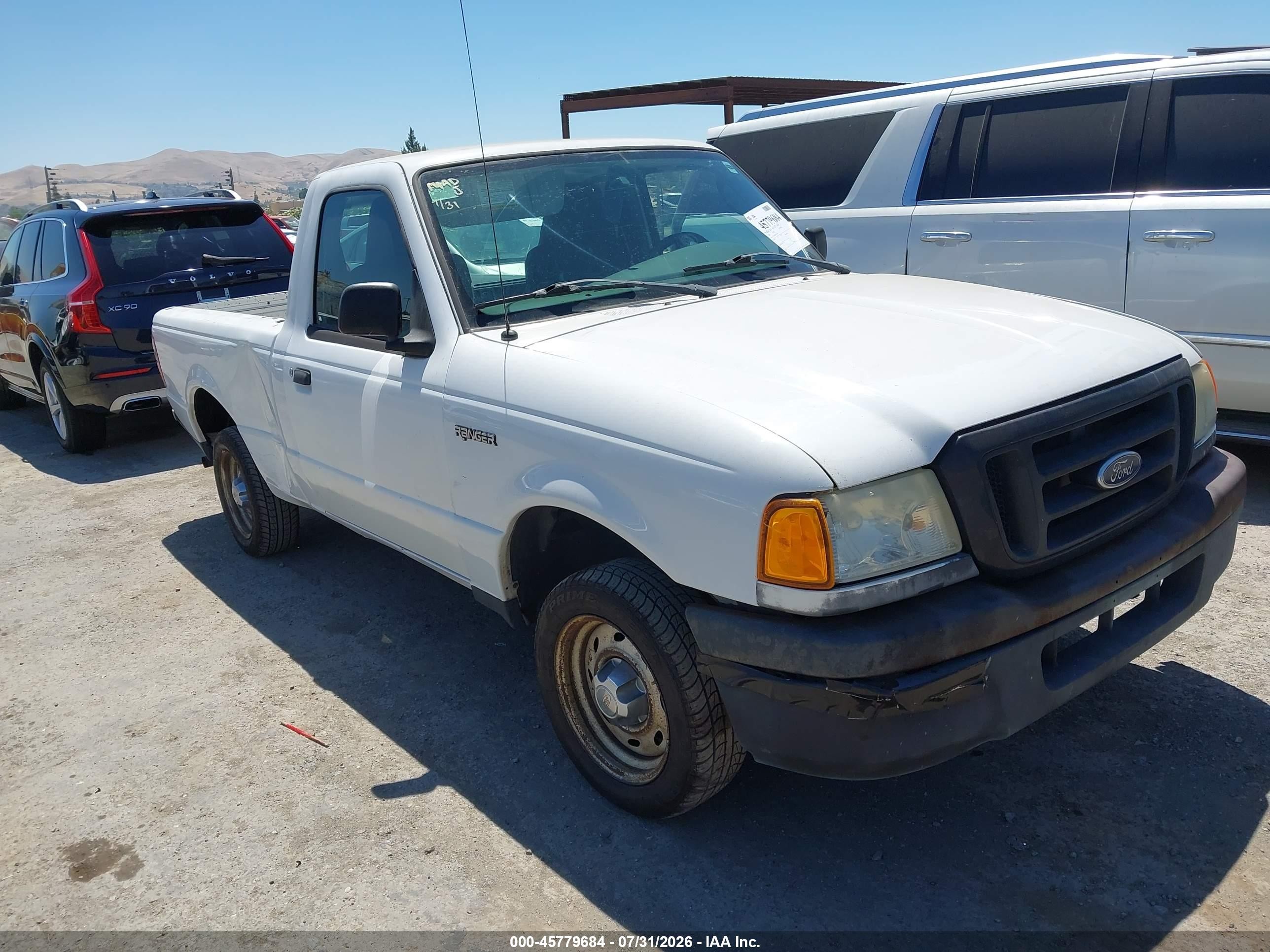 2005 Ford Ranger XL, VIN 1FTYR10D65PA32631 — Normal wear