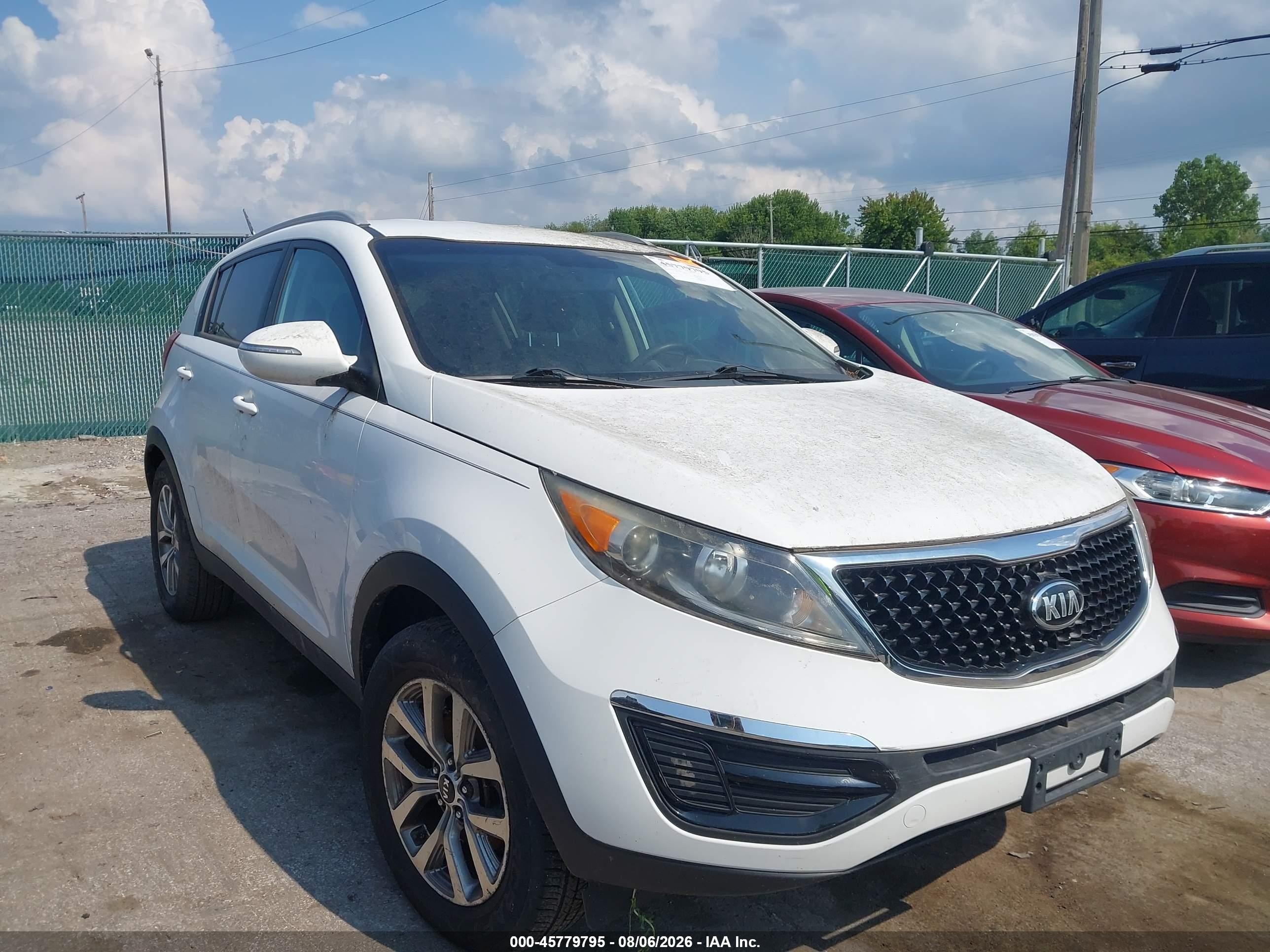 2014 Kia Sportage LX, VIN KNDPB3AC7E7548093 — Normal wear