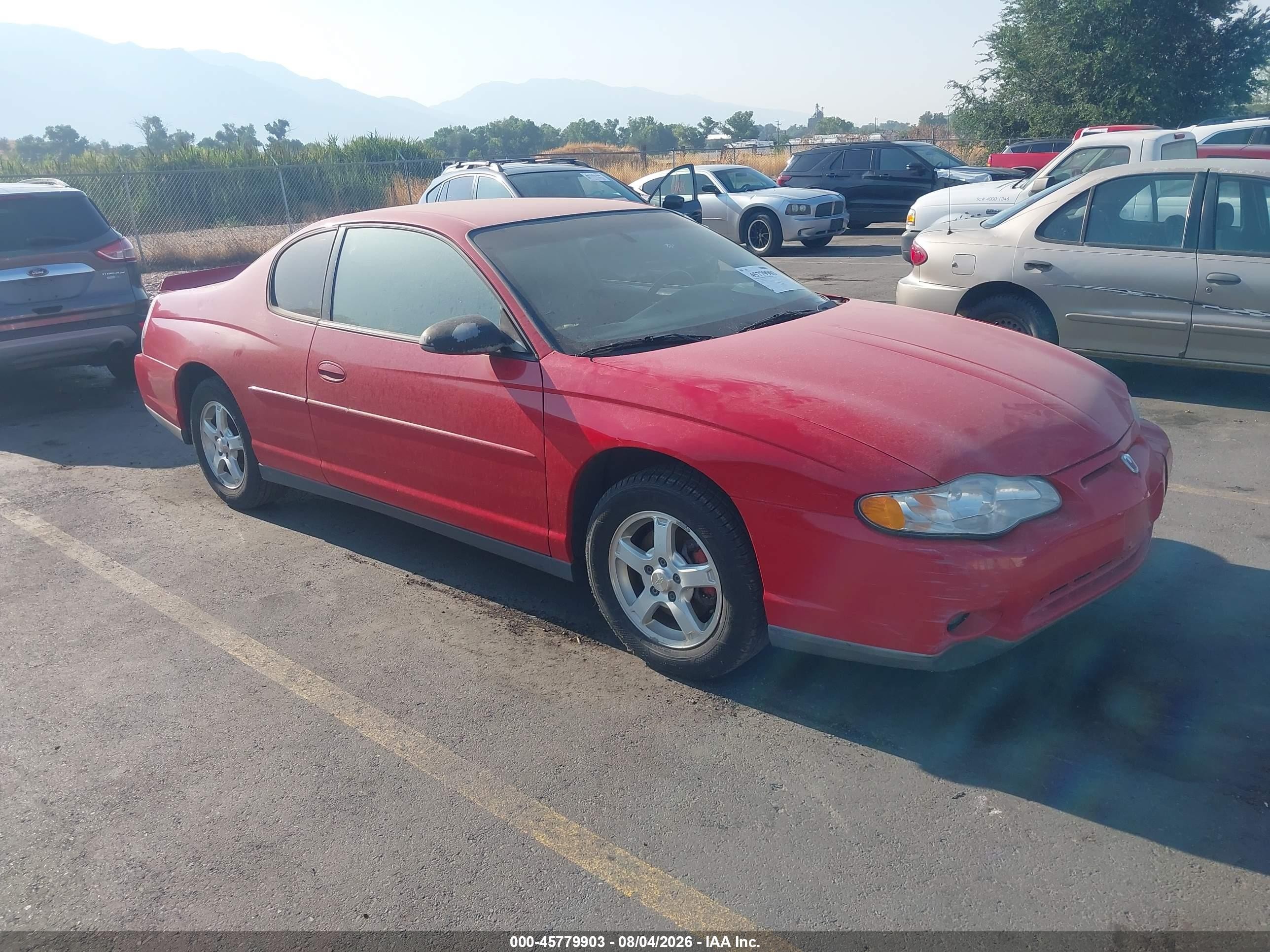 2003 Chevrolet Monte Carlo LS, VIN 2G1WW12E039359133 — All over