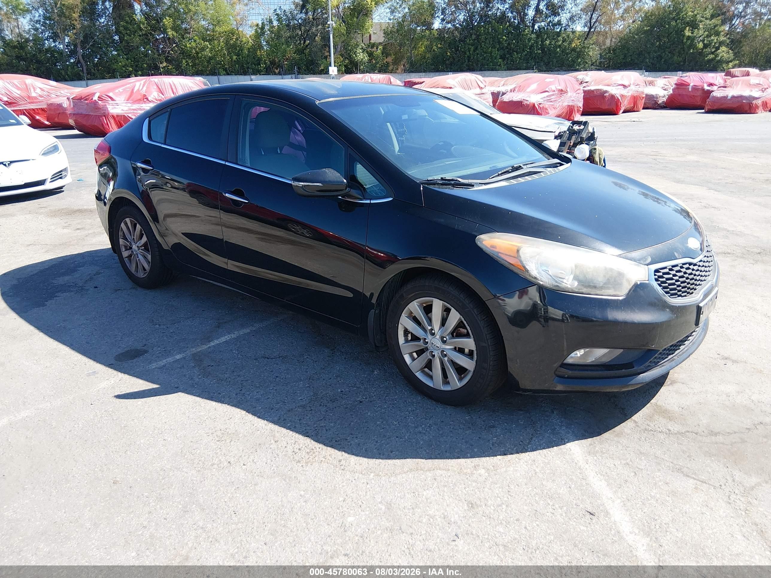 2014 Kia Forte EX, VIN KNAFX4A89E5105872 — Normal wear