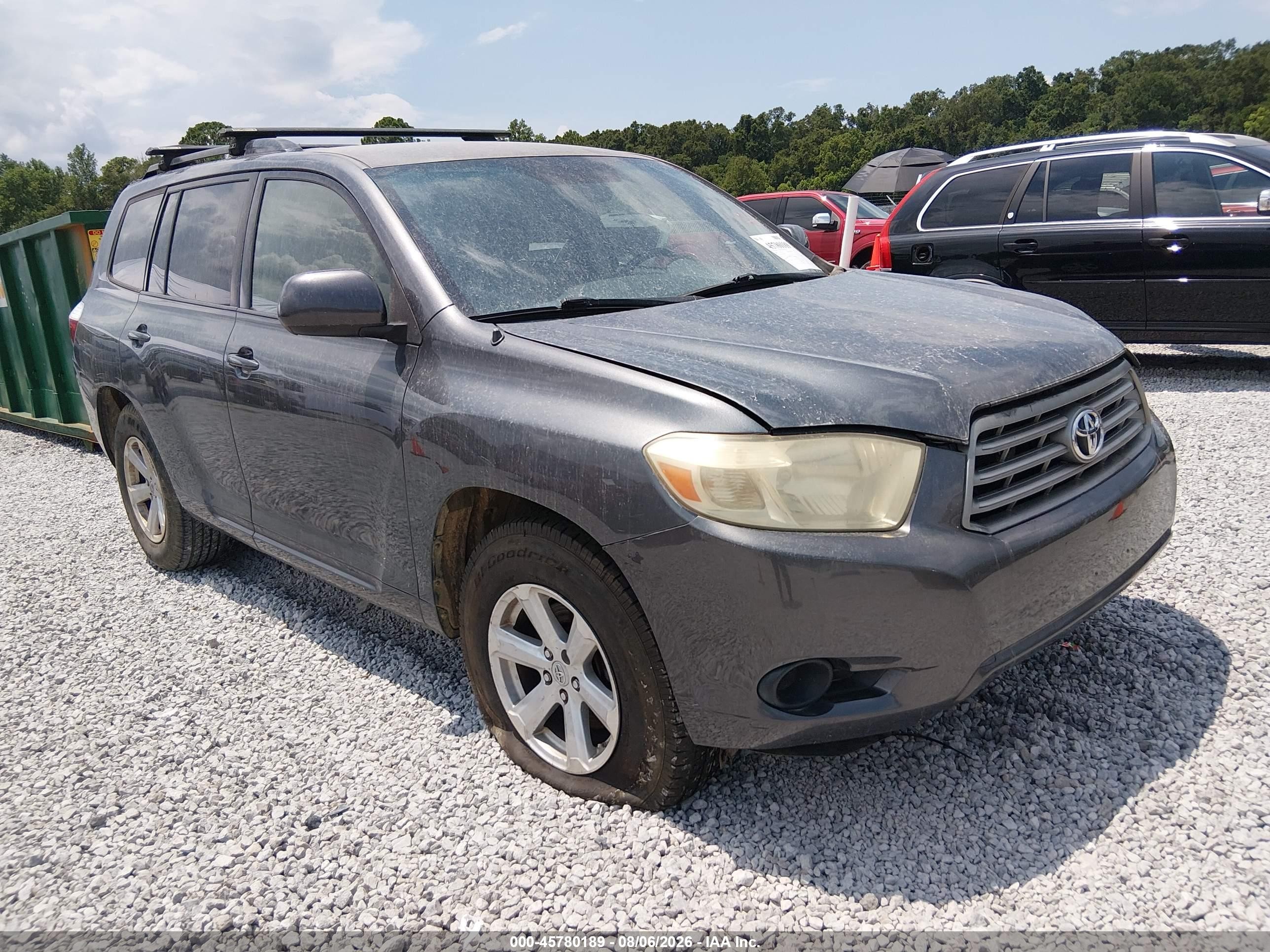2009 Toyota Highlander, VIN JTEDS41A692080055 — Normal wear