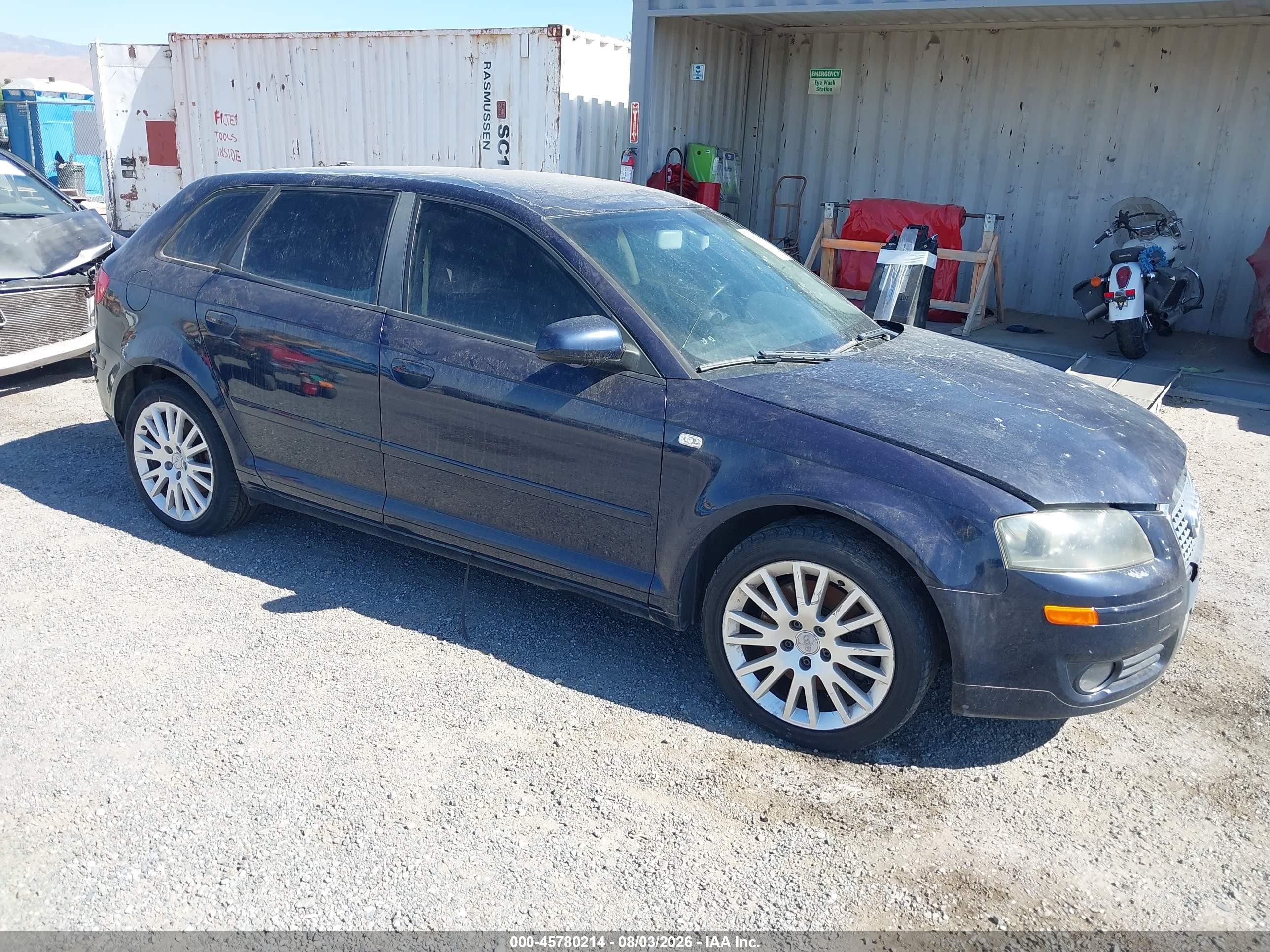 2006 Audi A3 Premium, VIN WAUNF78P76A170063 — Normal wear