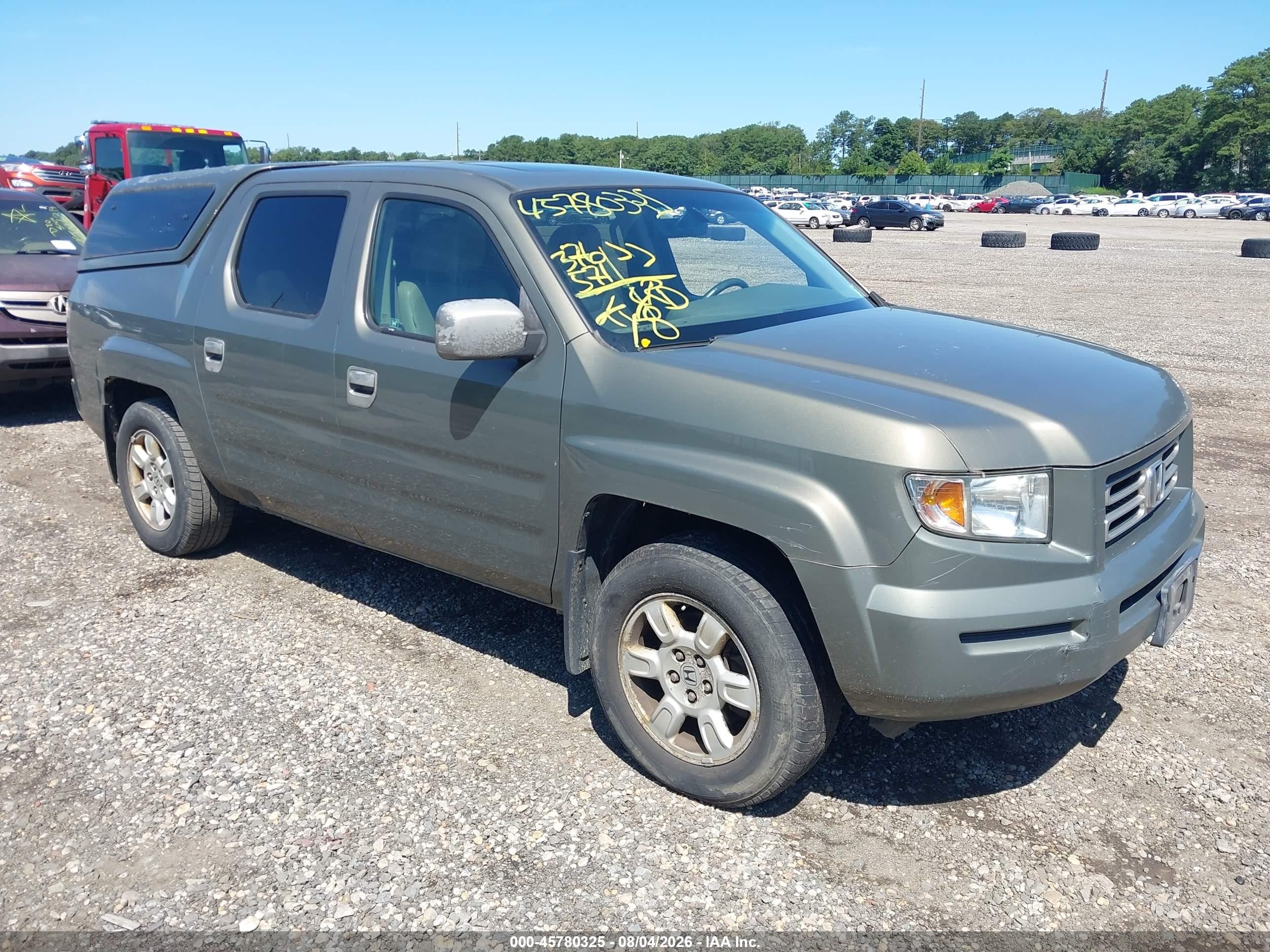 2007 Honda Ridgeline RTL, VIN 2HJYK165X7H520164 — По всему кузову