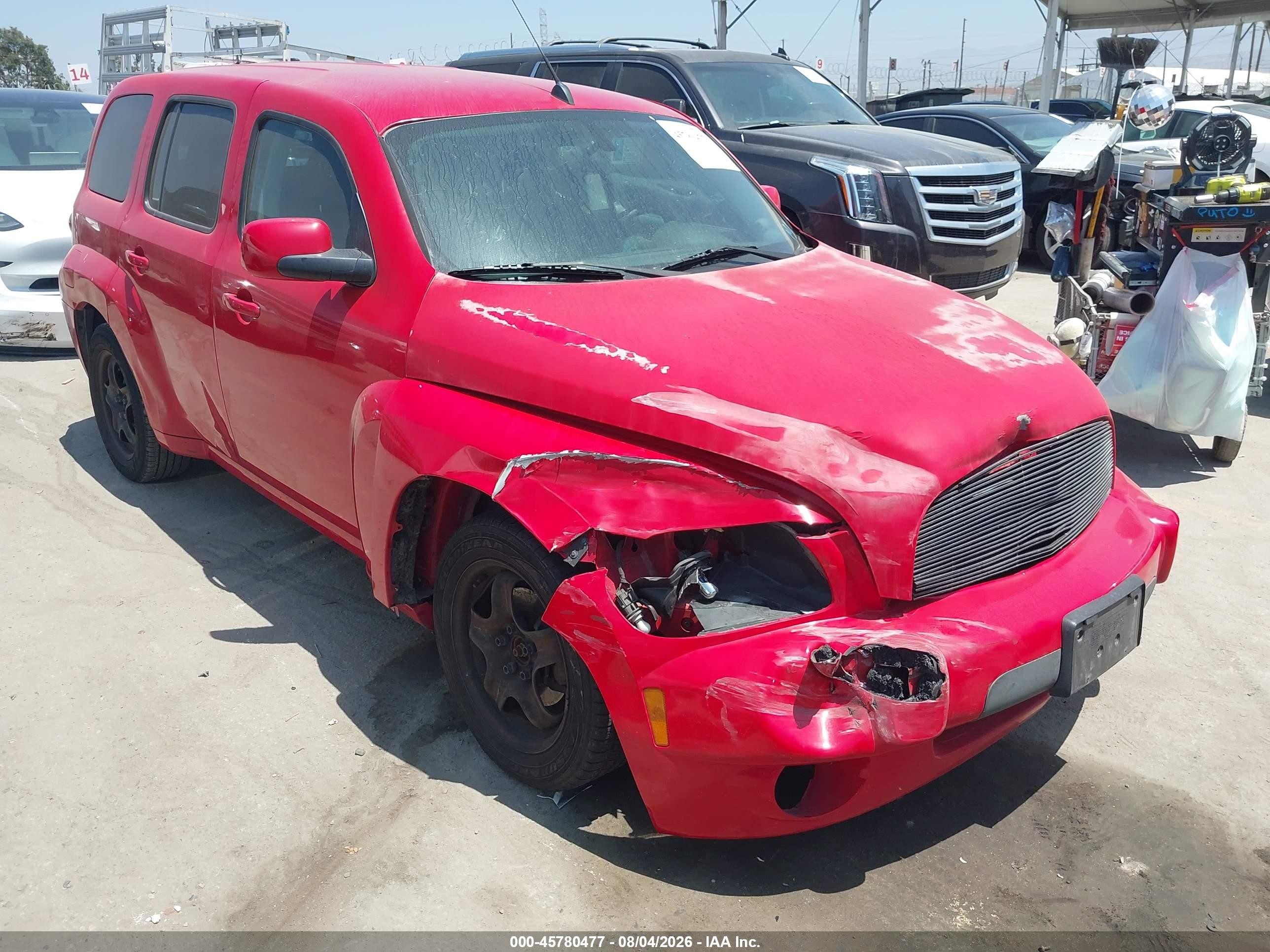2010 Chevrolet HHR 1LT, VIN 3GNBABDB8AS620500 — Front end