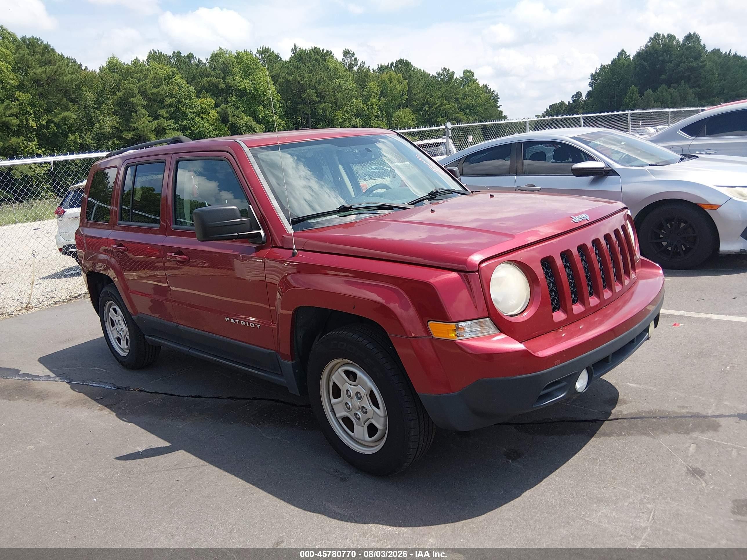 2014 Jeep Patriot High Altitude, VIN 1C4NJPFA5ED642984 — Normal wear