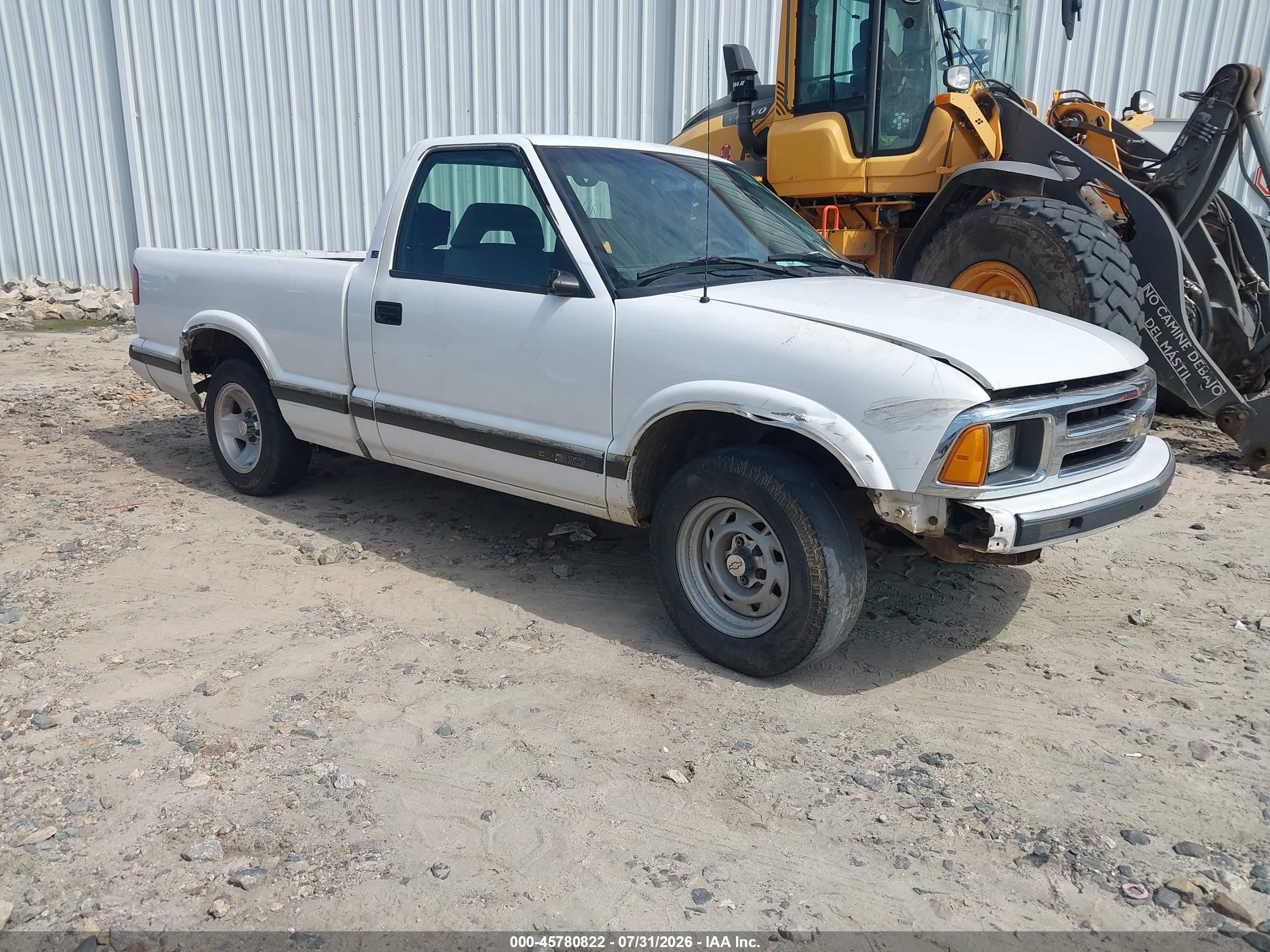 1996 Chevrolet S-10, VIN 1GCCS14X6TK187533 — Обычный износ