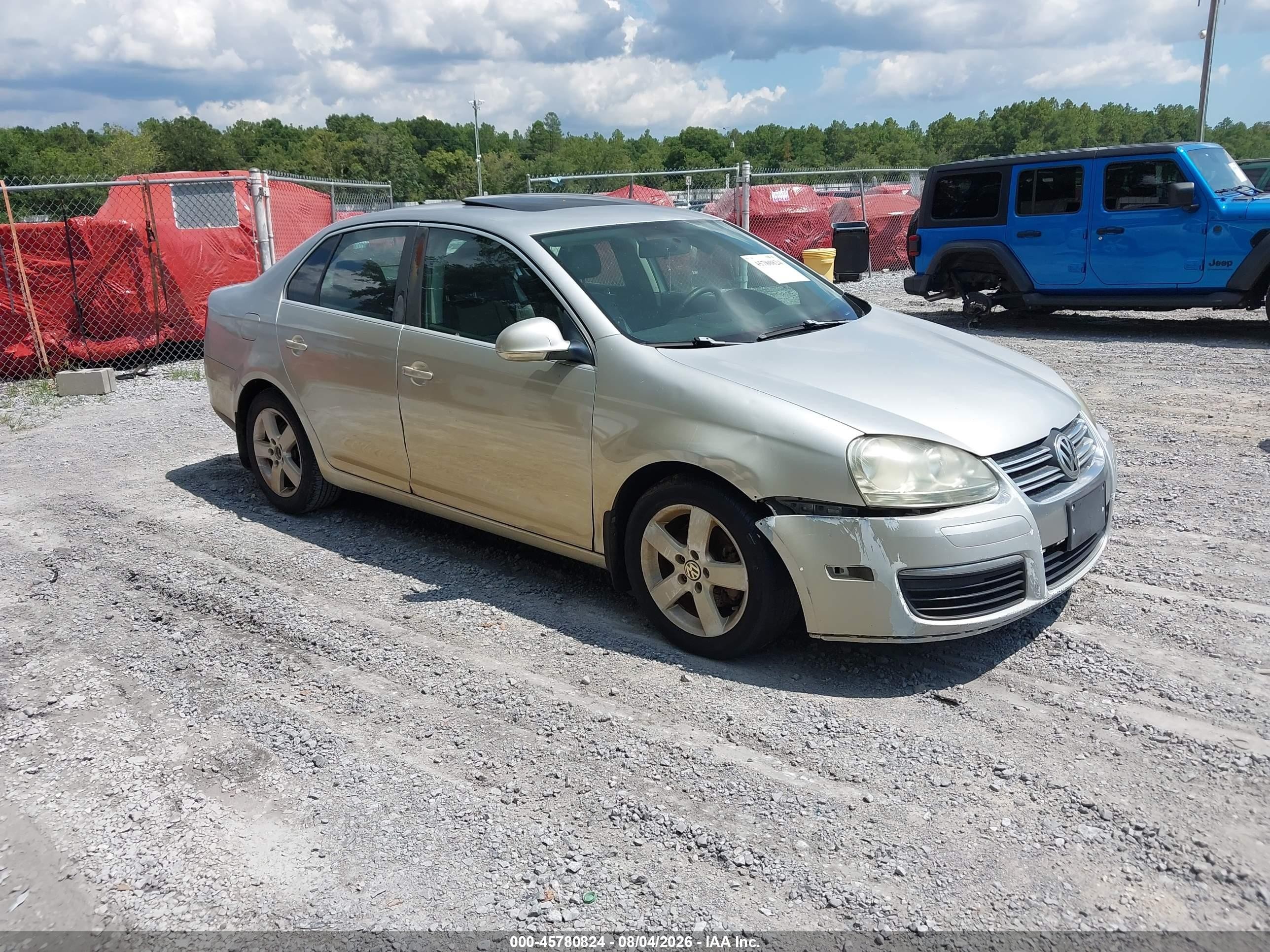 2008 Volkswagen Jetta SE, VIN 3VWRM71K68M144419 — Обычный износ