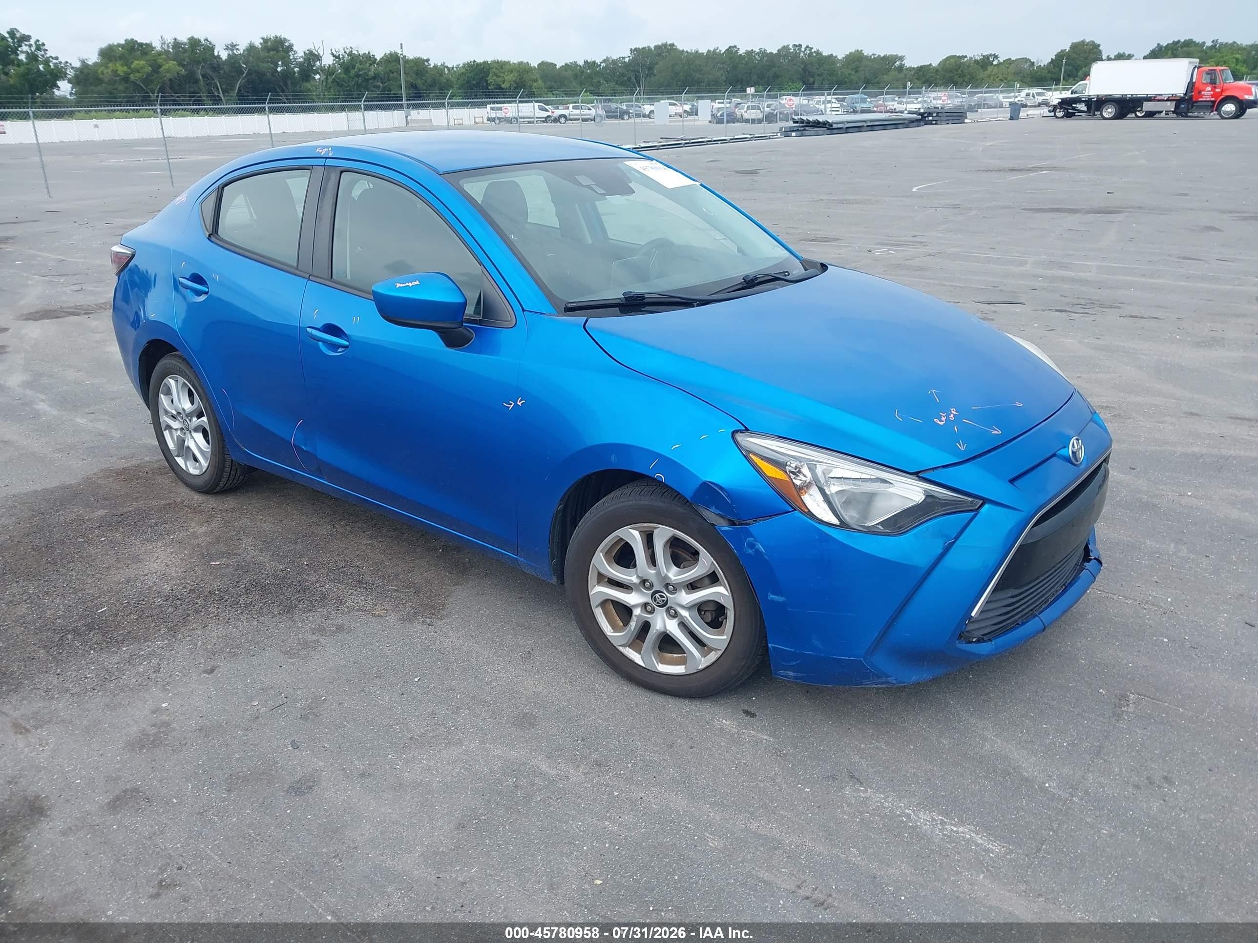 2017 Toyota Yaris, VIN 3MYDLBYV8HY179492 — All over