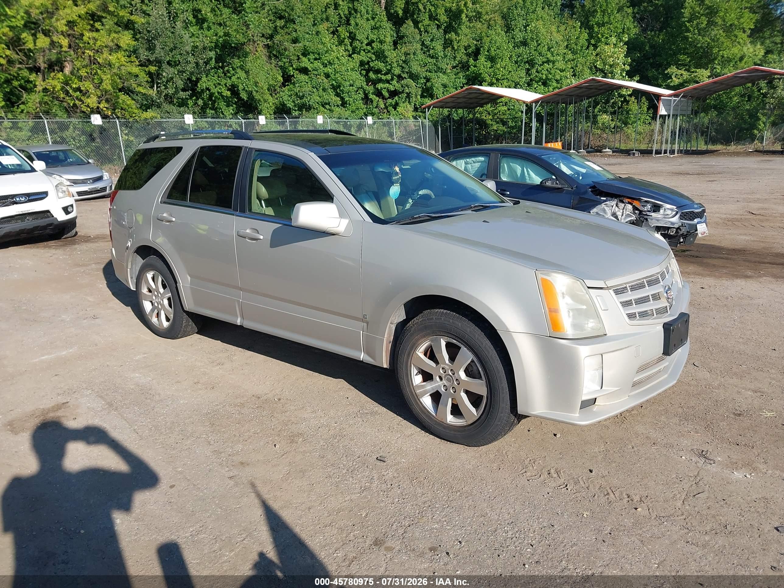 2008 Cadillac SRX AWD, VIN 1GYEE437780206591 — Normal wear