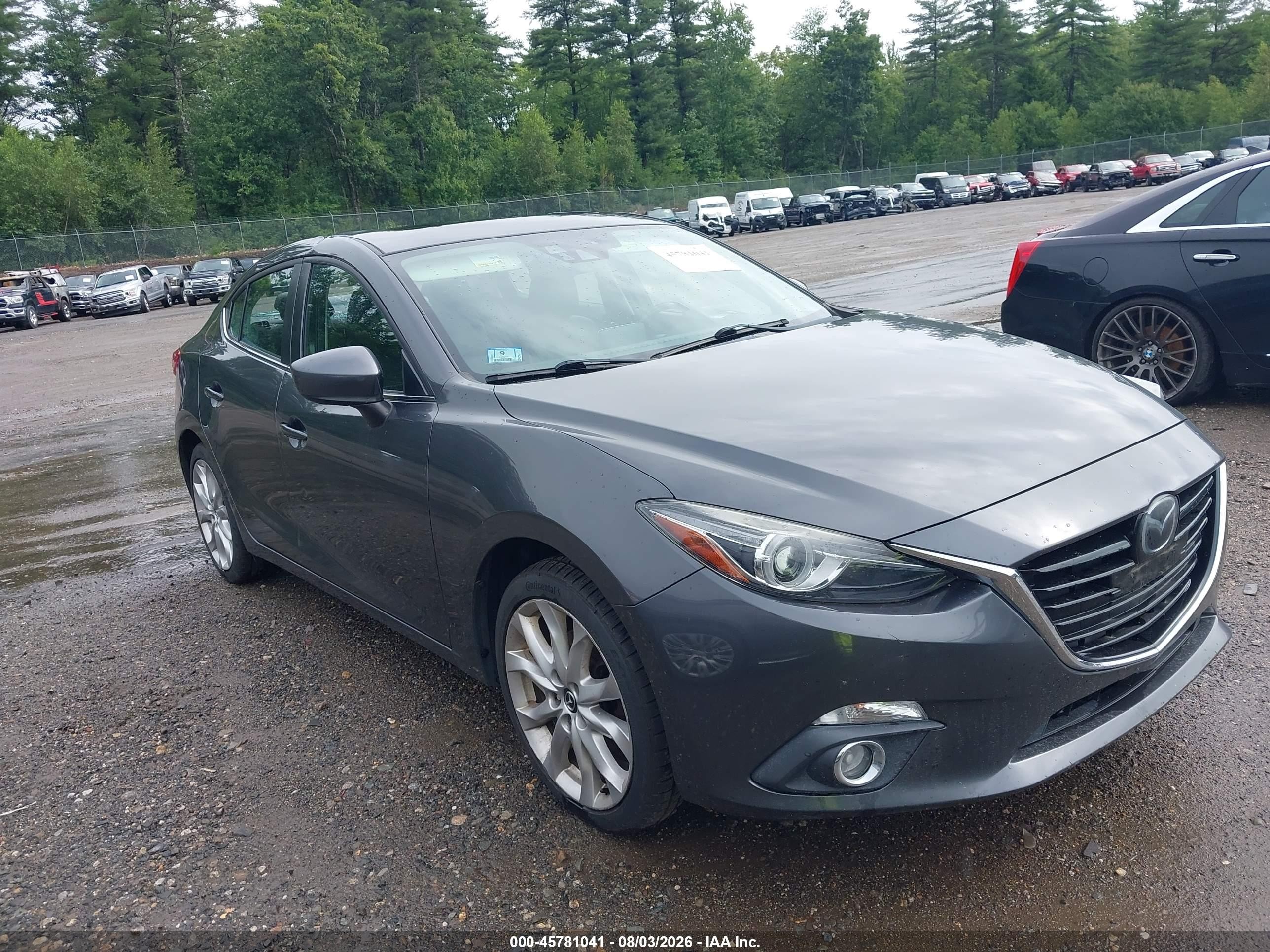 2014 Mazda 3 S Grand Touring, VIN JM1BM1W3XE1191092 — Roof