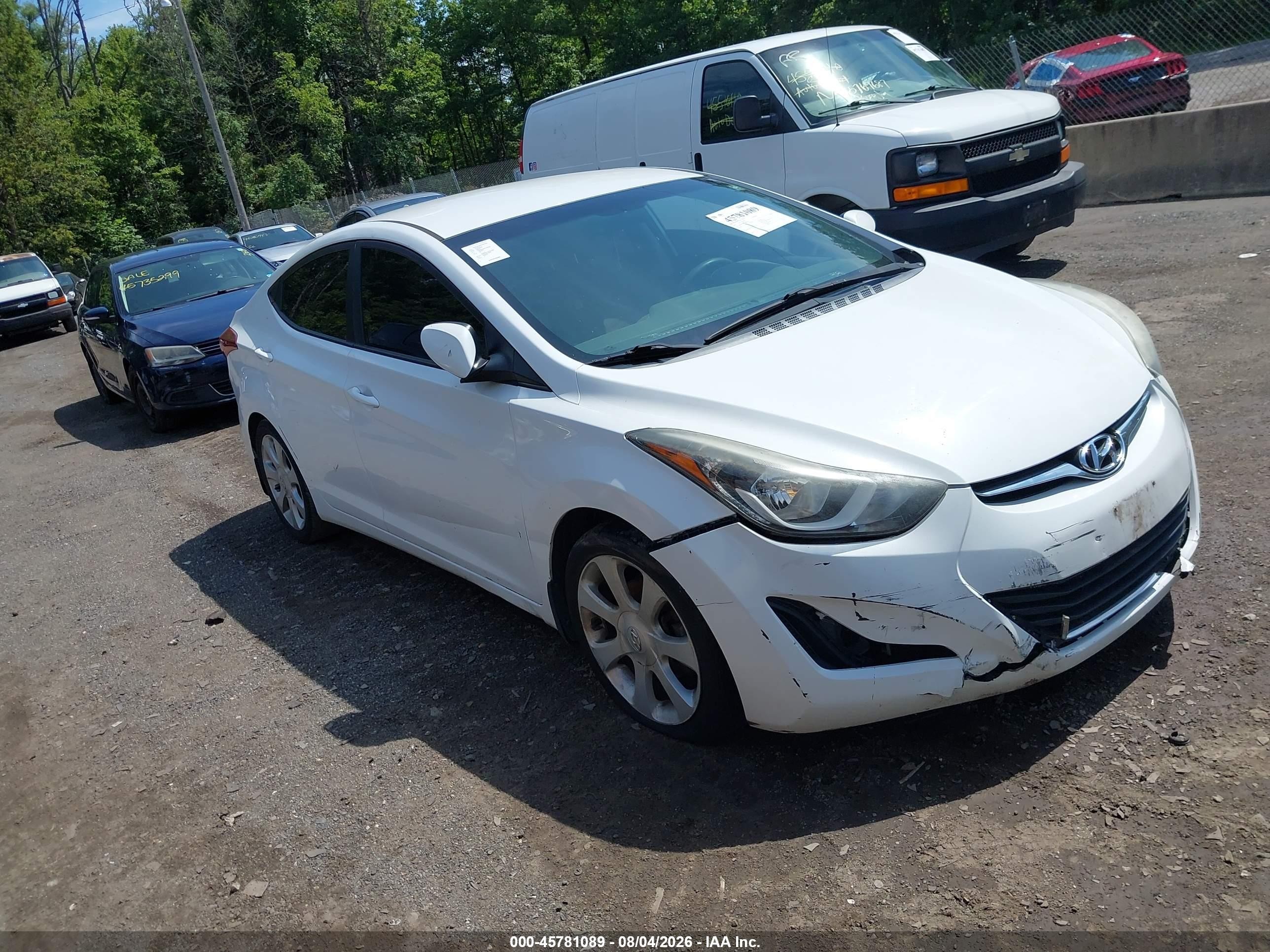 2015 Hyundai Elantra SE, VIN 5NPDH4AE9FH620028 — All over