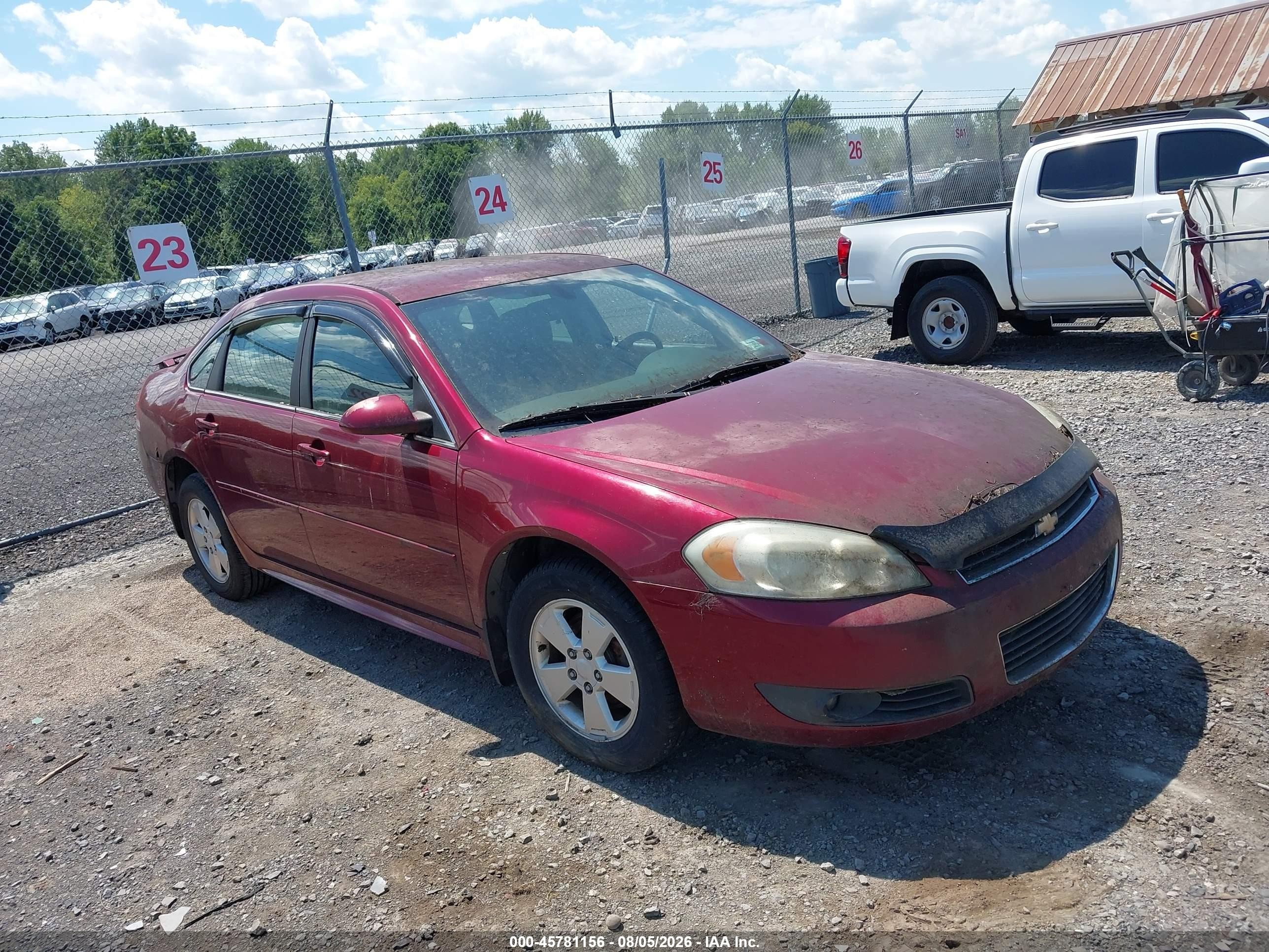 2010 Chevrolet Impala LT, VIN 2G1WB5EN5A1138234 — Normal wear