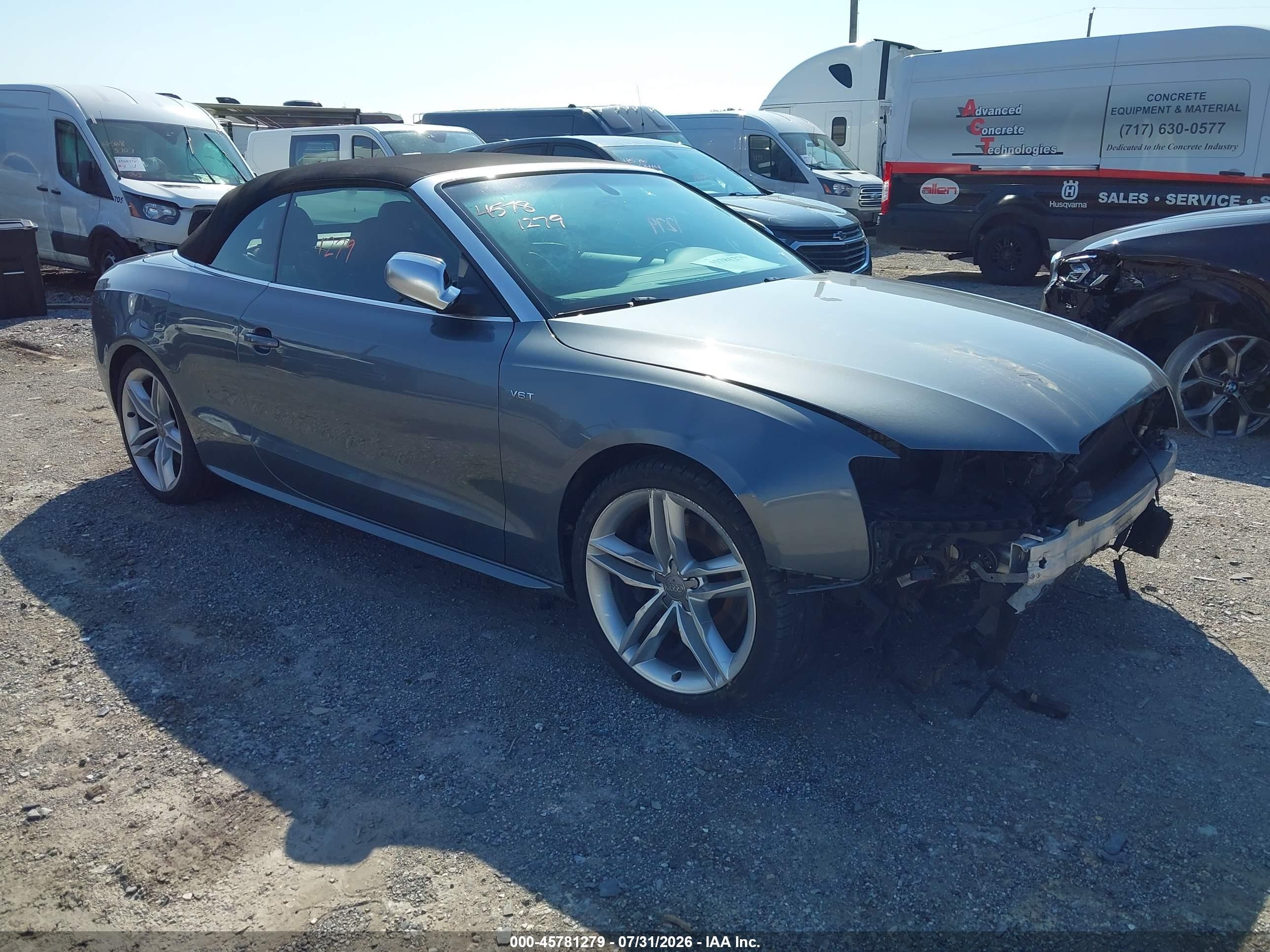 2012 Audi S5 Prestige, VIN WAUVGAFHXCN004131 — Обычный износ