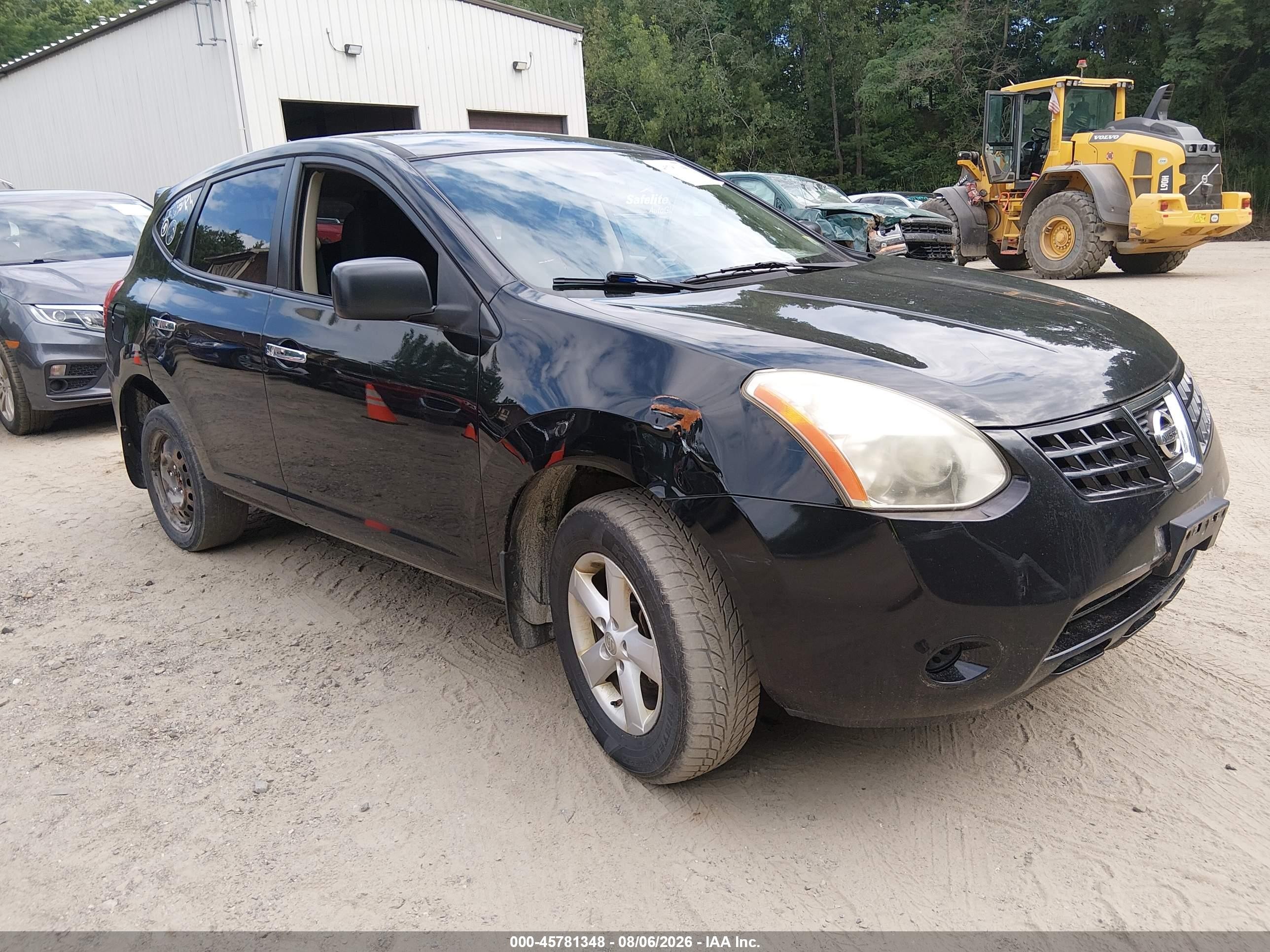 2010 Nissan Rogue S, VIN JN8AS5MV8AW128359 — Обычный износ