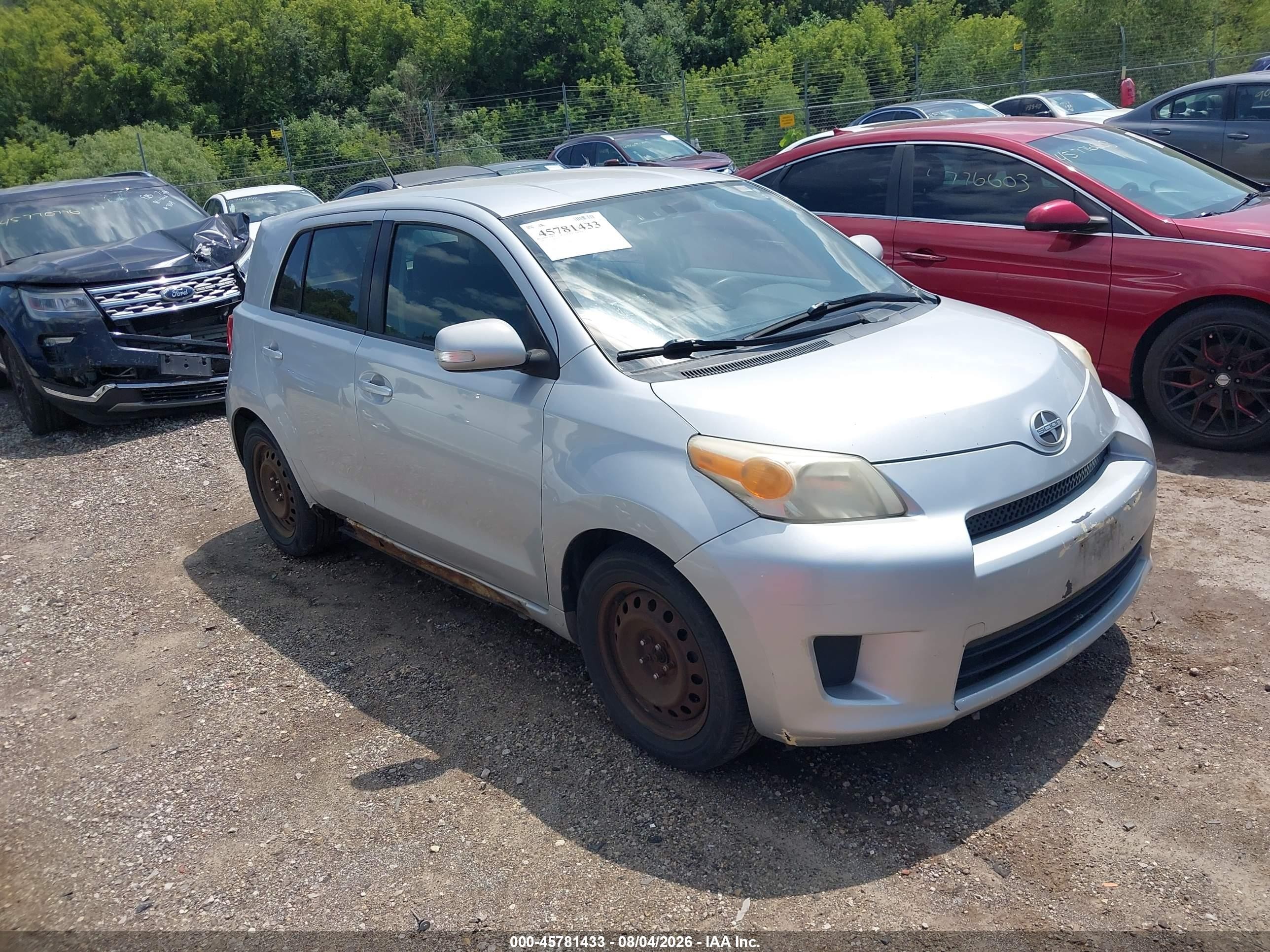 2008 Scion xD, VIN JTKKU10498J012653 — Обычный износ