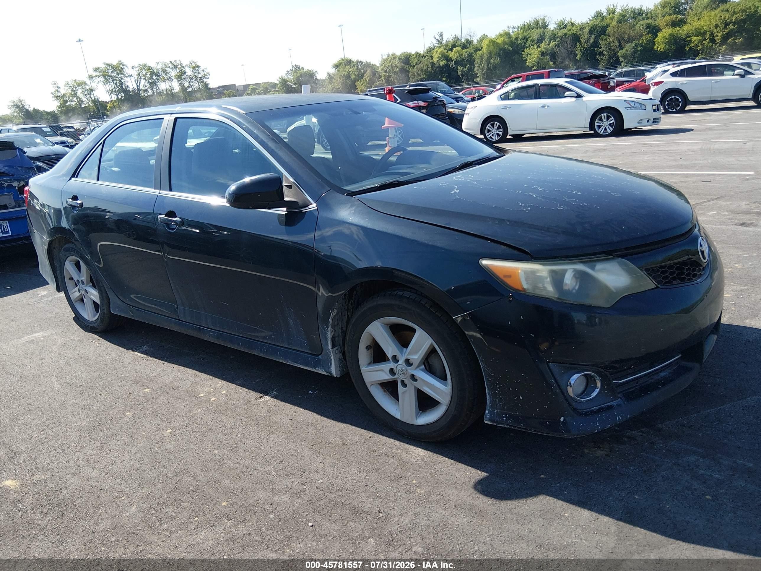 2012 Toyota Camry SE Sport Limited Edition, VIN 4T1BF1FK4CU199858 — Normal wear