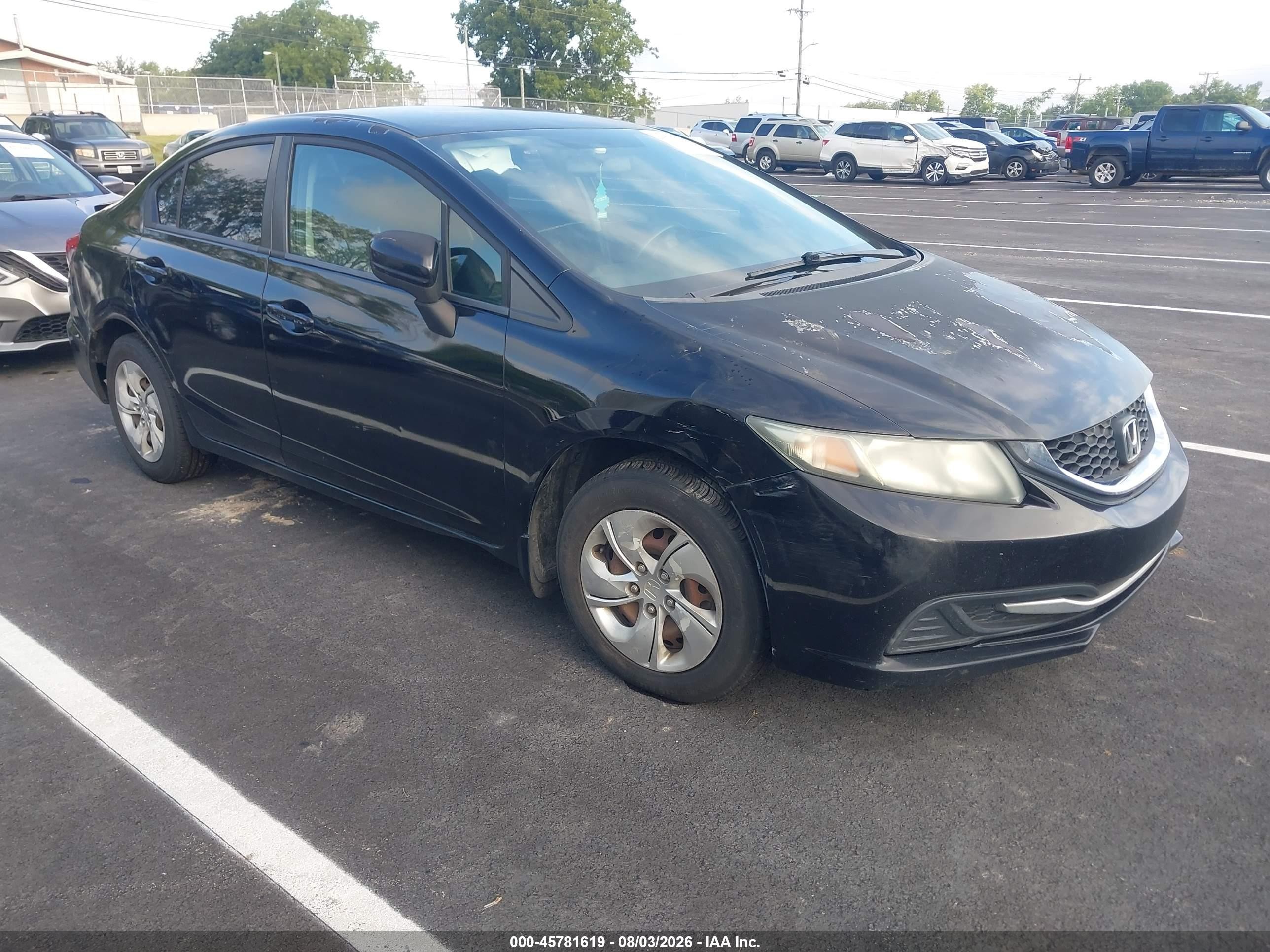 2015 Honda Civic LX, VIN 19XFB2F59FE121273 — Normal wear