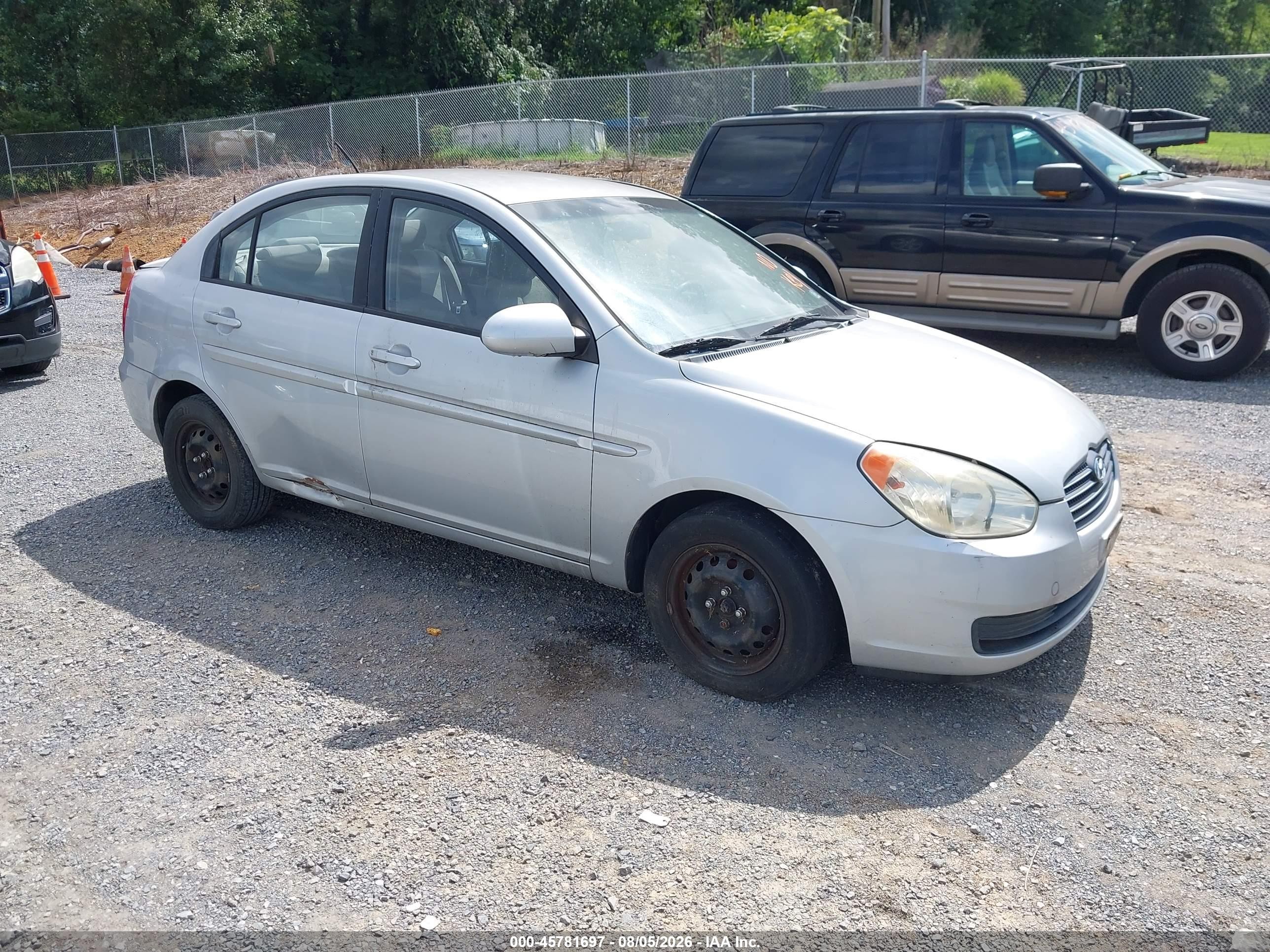 2008 Hyundai Accent GLS, VIN KMHCN46C98U258797 — Обычный износ