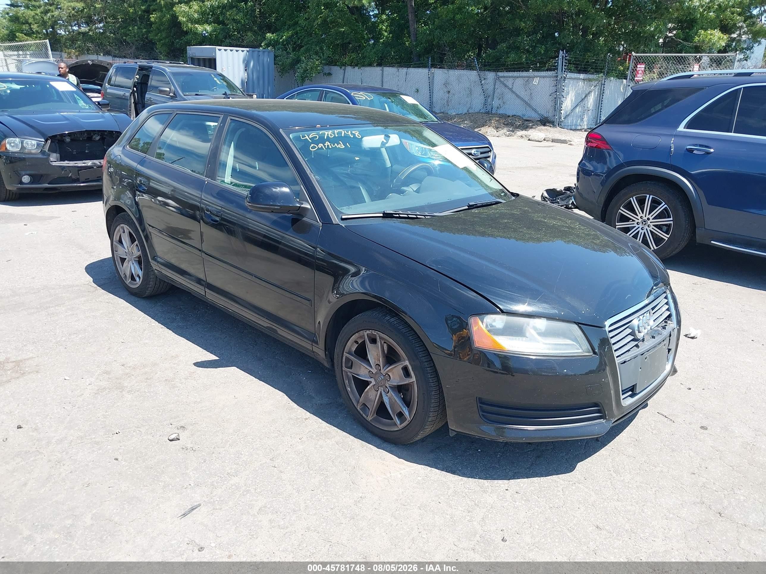 2009 Audi A3, VIN WAUHF98P79A118767 — Перед