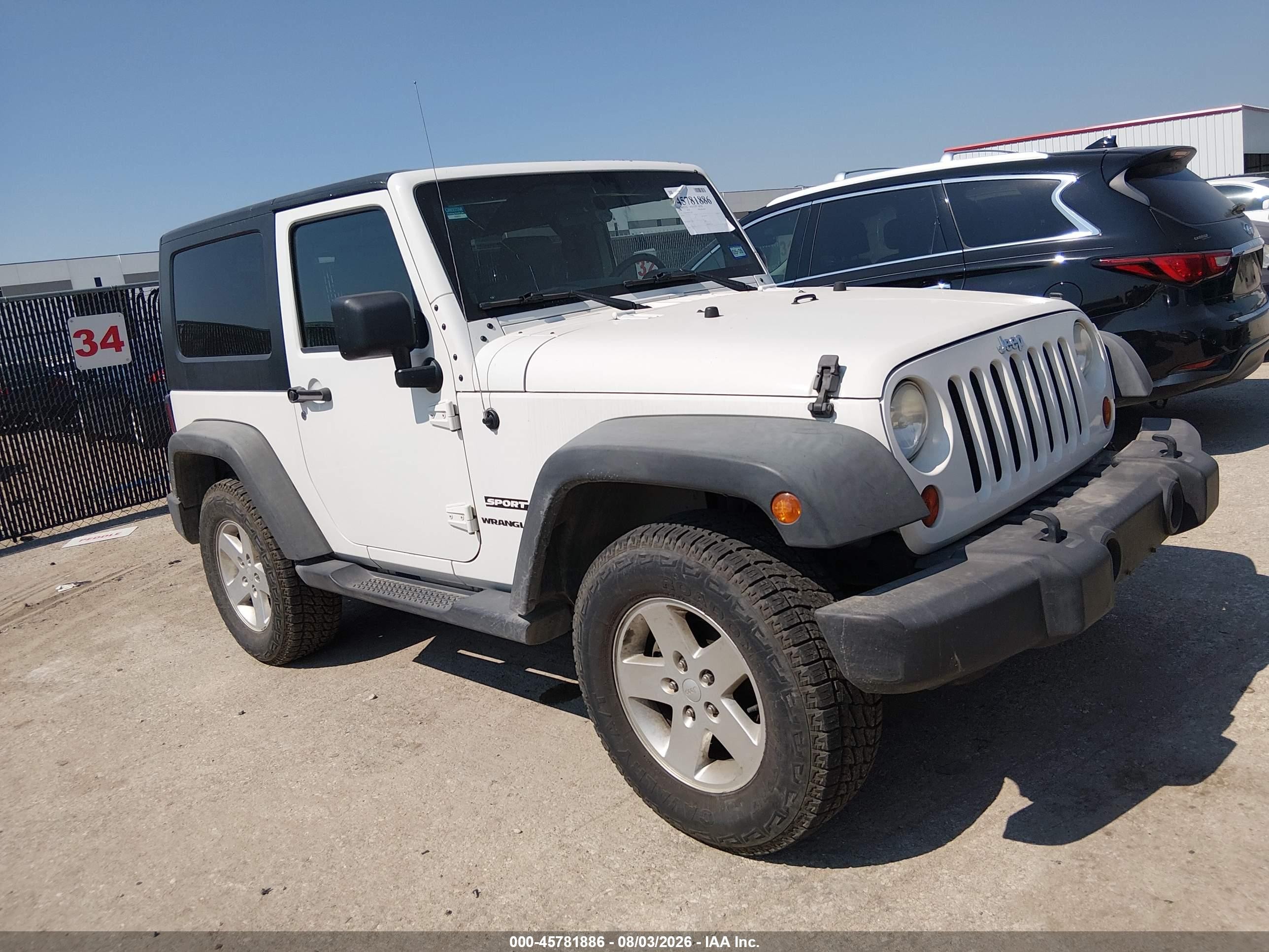 2010 Jeep Wrangler Islander, VIN 1J4AA2D16AL225209 — Normal wear