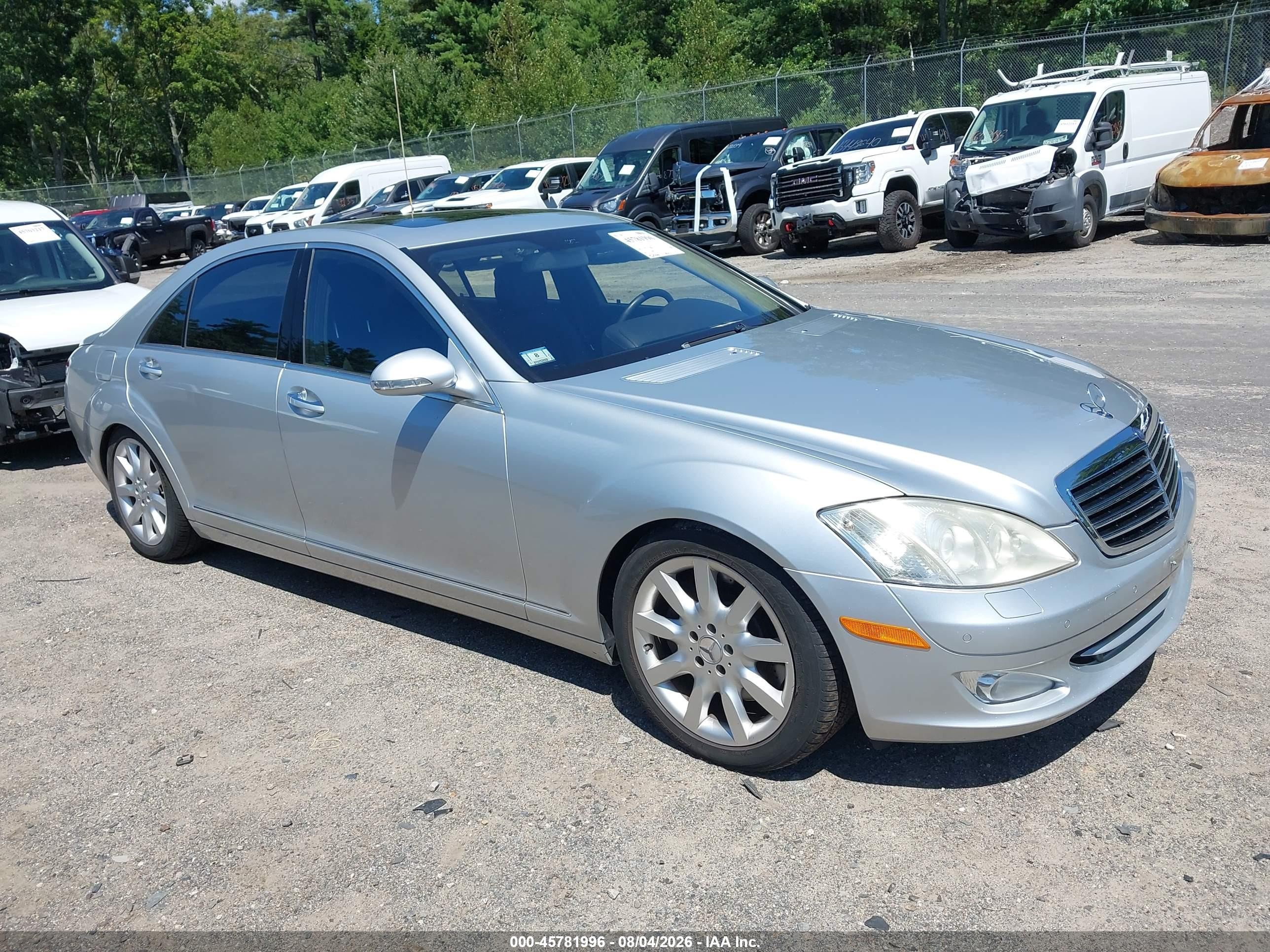 2007 Mercedes-Benz S 550, VIN WDDNG86X97A138974 — Fresh water flood