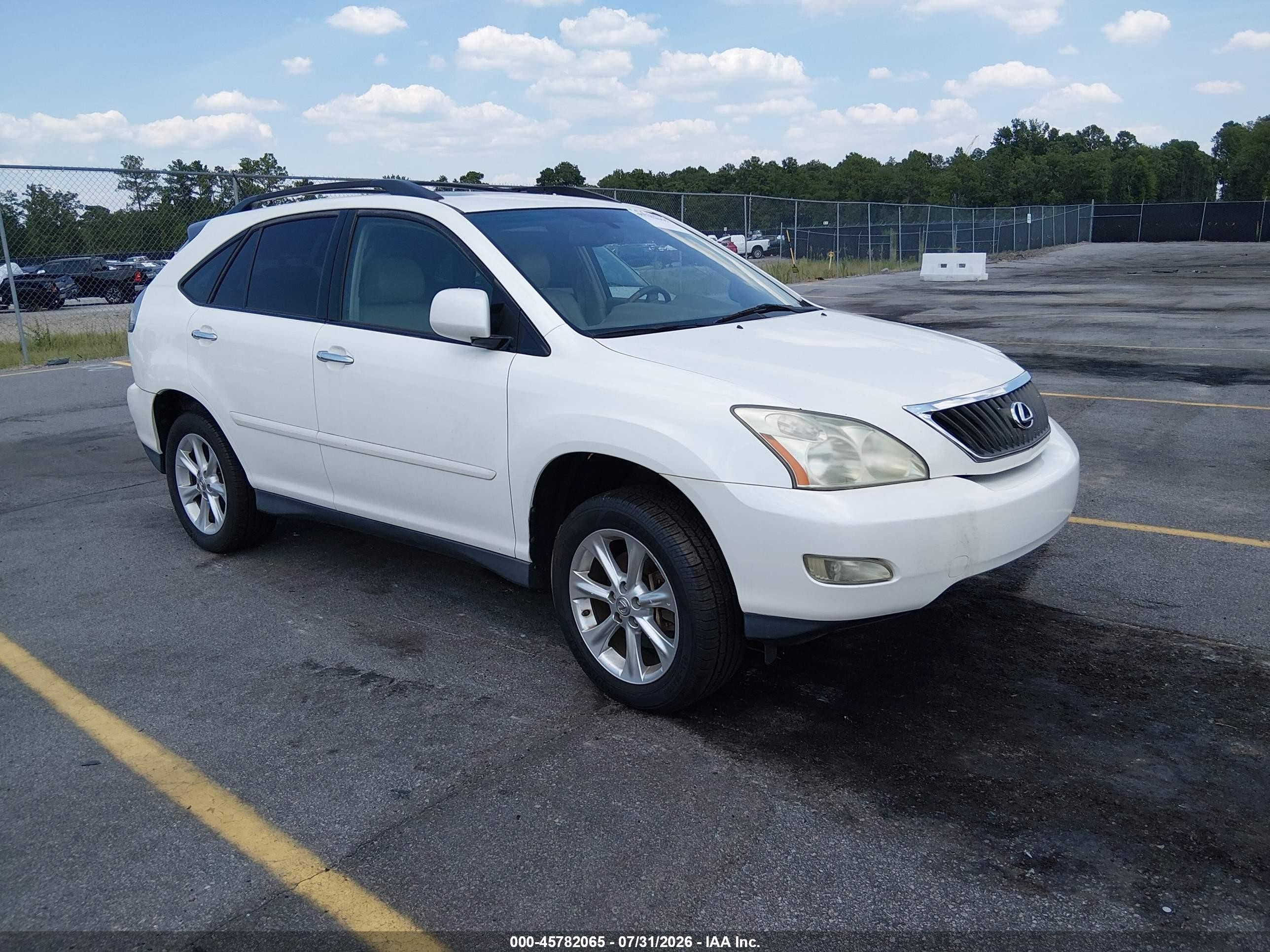 2009 Lexus RX 350, VIN 2T2GK31U49C081496 — Normal wear