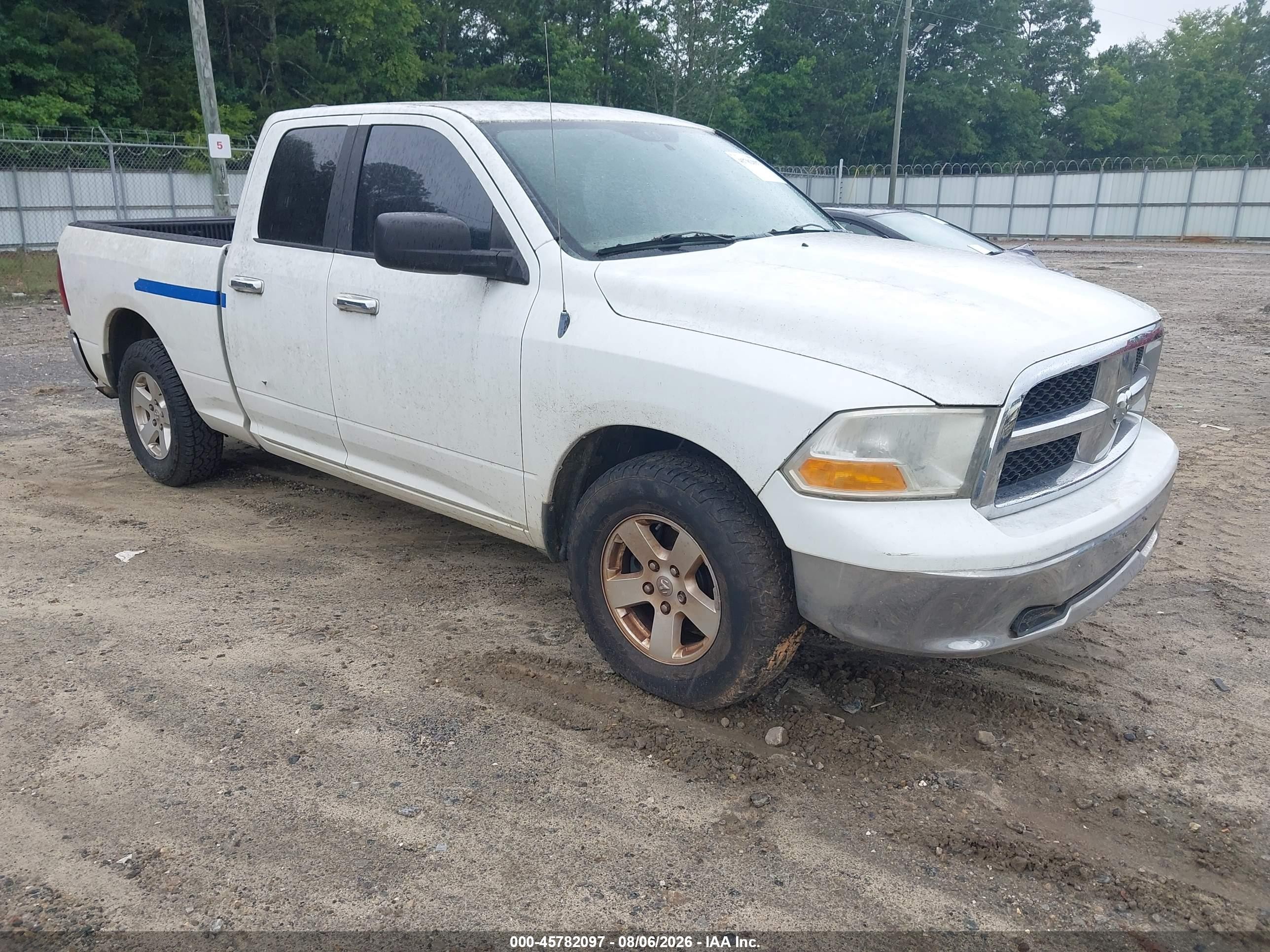 2012 Ram 1500 SLT, VIN 1C6RD6GP2CS138530 — Normal wear