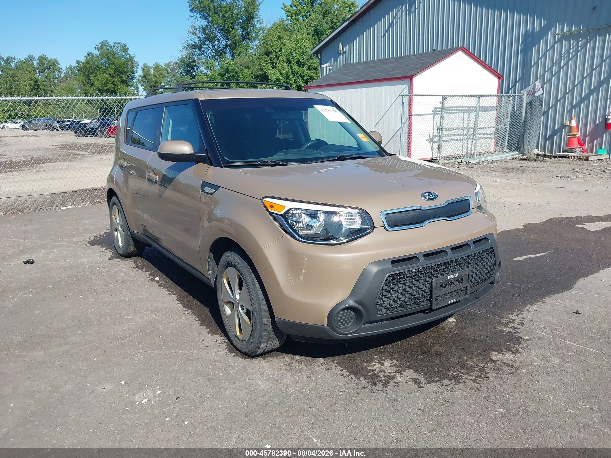 2014 Kia Soul, VIN KNDJN2A29E7095321 — Hail