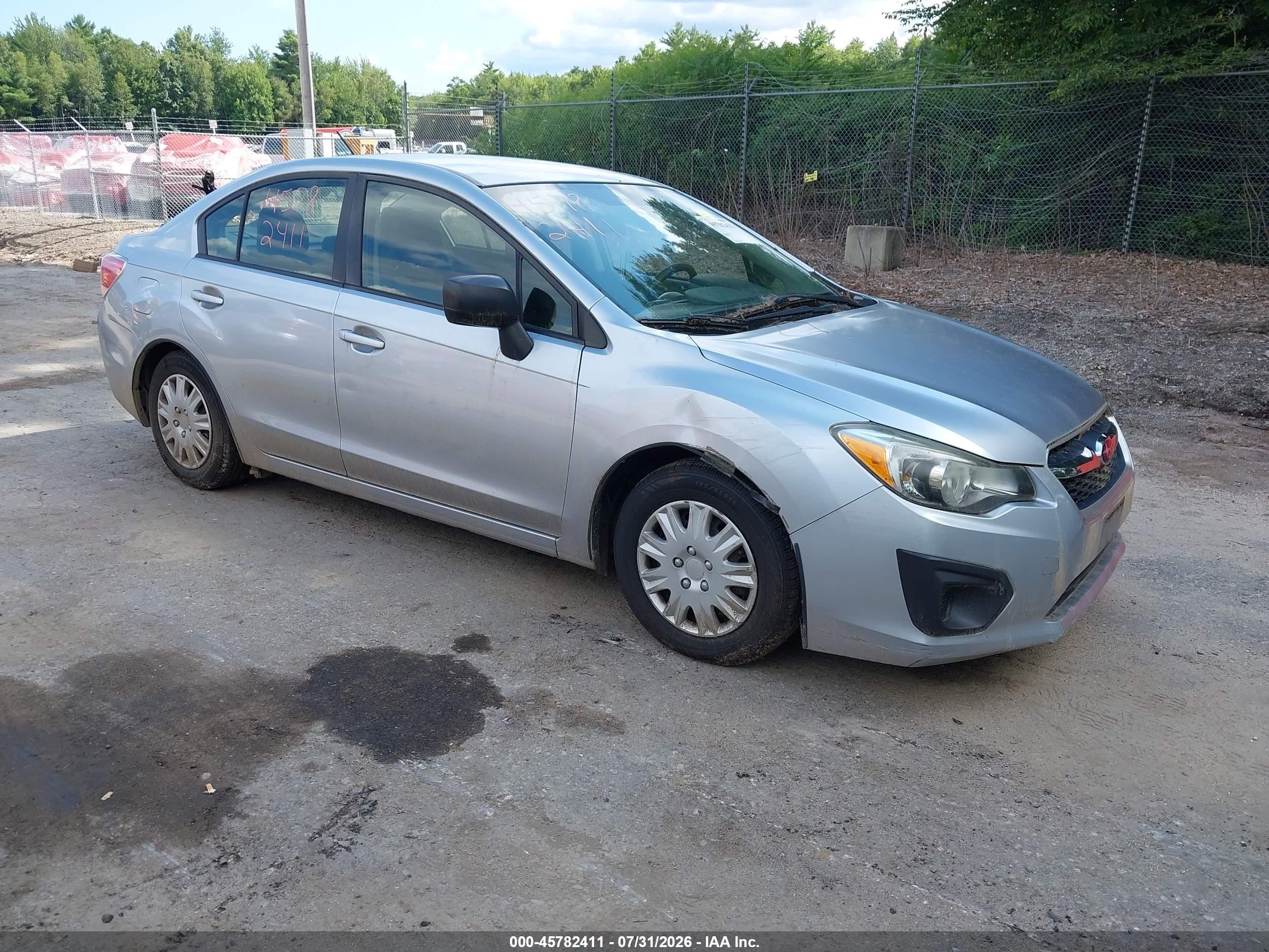 2013 Subaru Impreza, VIN JF1GJAA62DH011714 — Normal wear