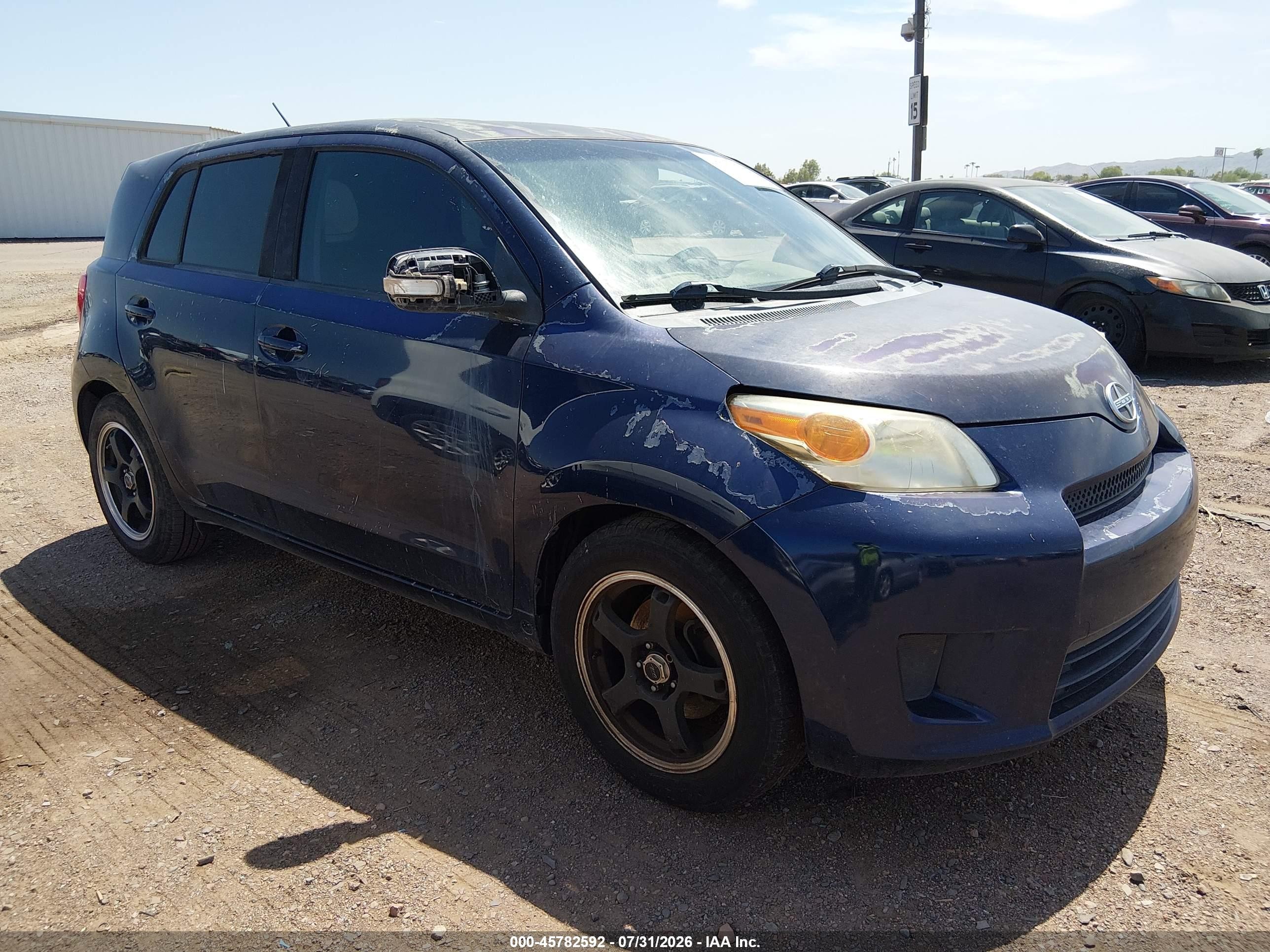 2008 Scion xD, VIN JTKKU10498J014354 — Normal wear