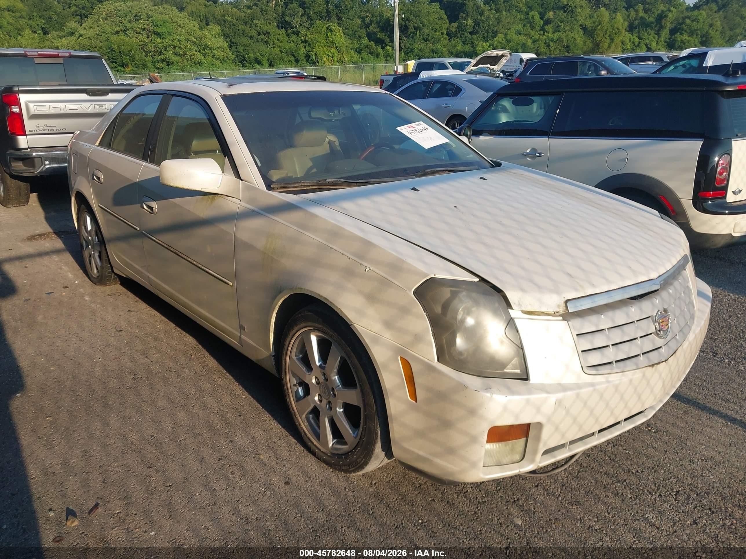 2007 Cadillac CTS, VIN 1G6DP577270101860 — Normal wear