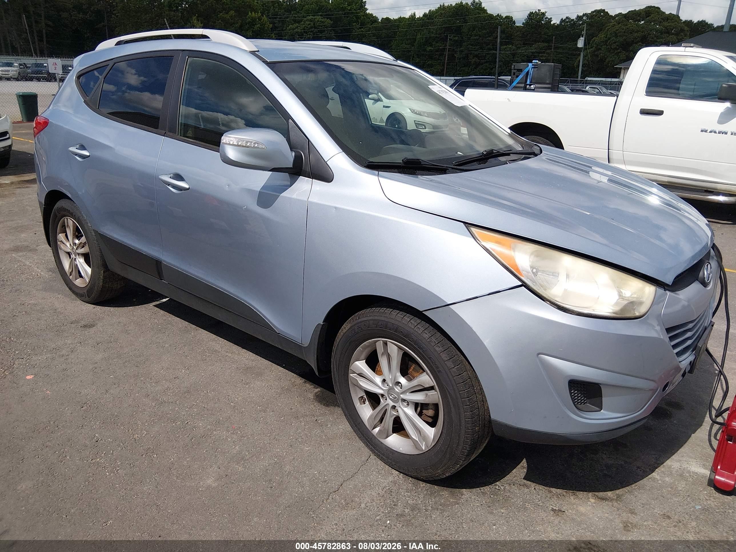 2012 Hyundai Tucson GLS, VIN KM8JU3AC5CU497610 — Normal wear