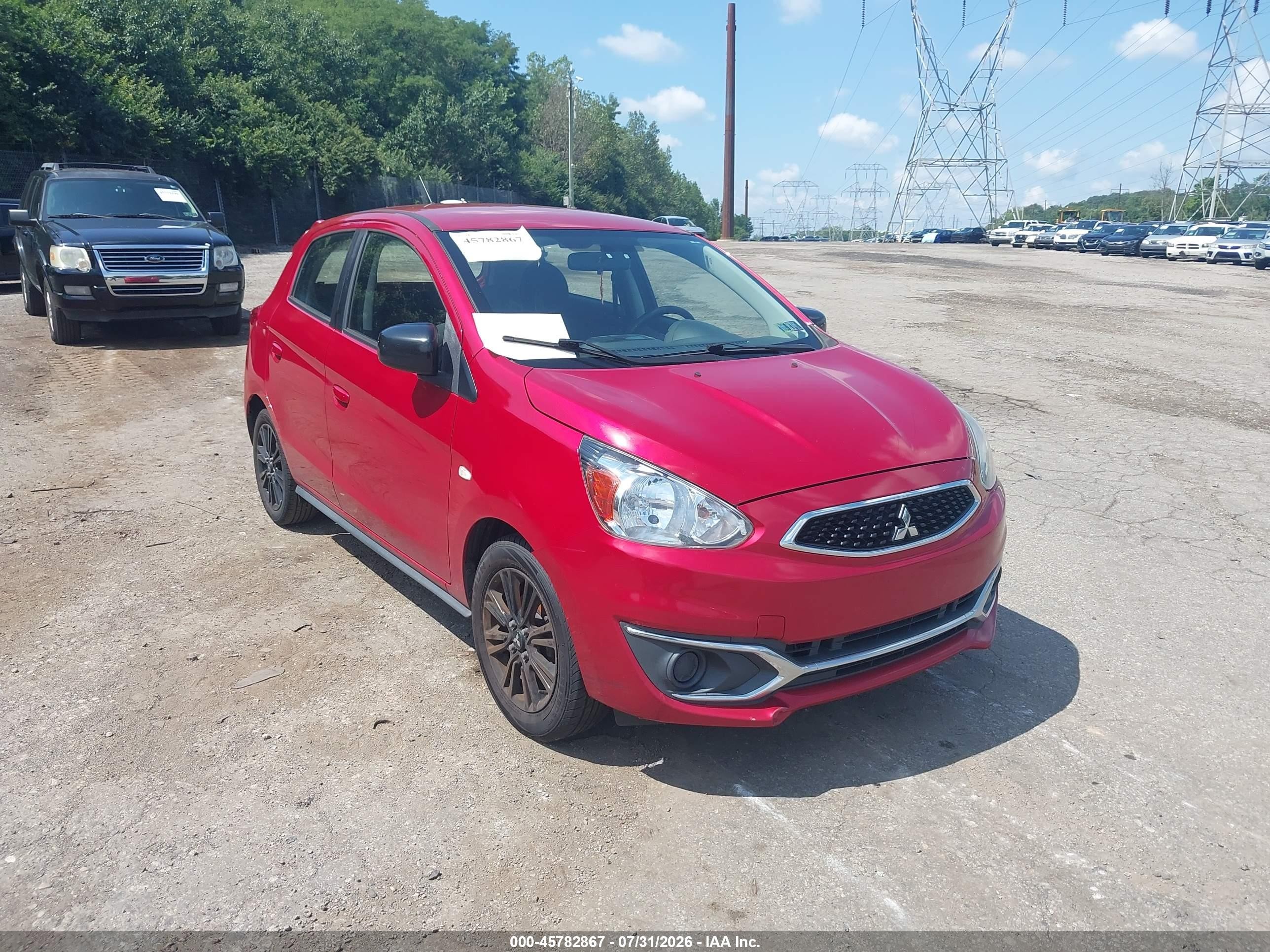 2019 Mitsubishi Mirage GT, VIN ML32A5HJ4KH004446 — Normal wear