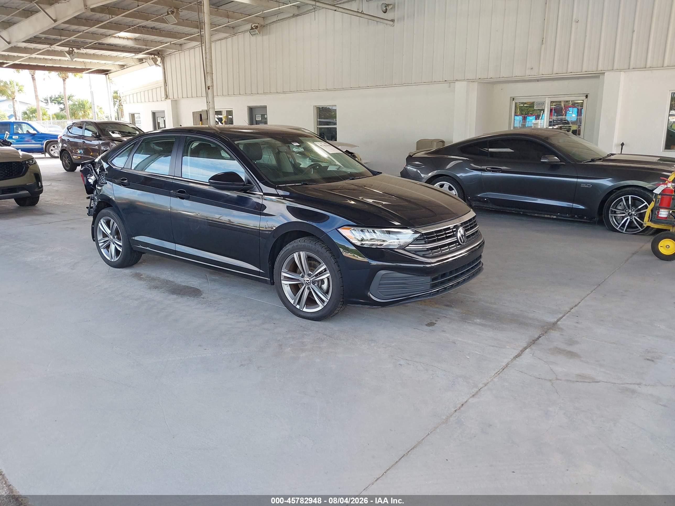 2022 Volkswagen Jetta SE, VIN 3VWEM7BU5NM026467 — Rear end