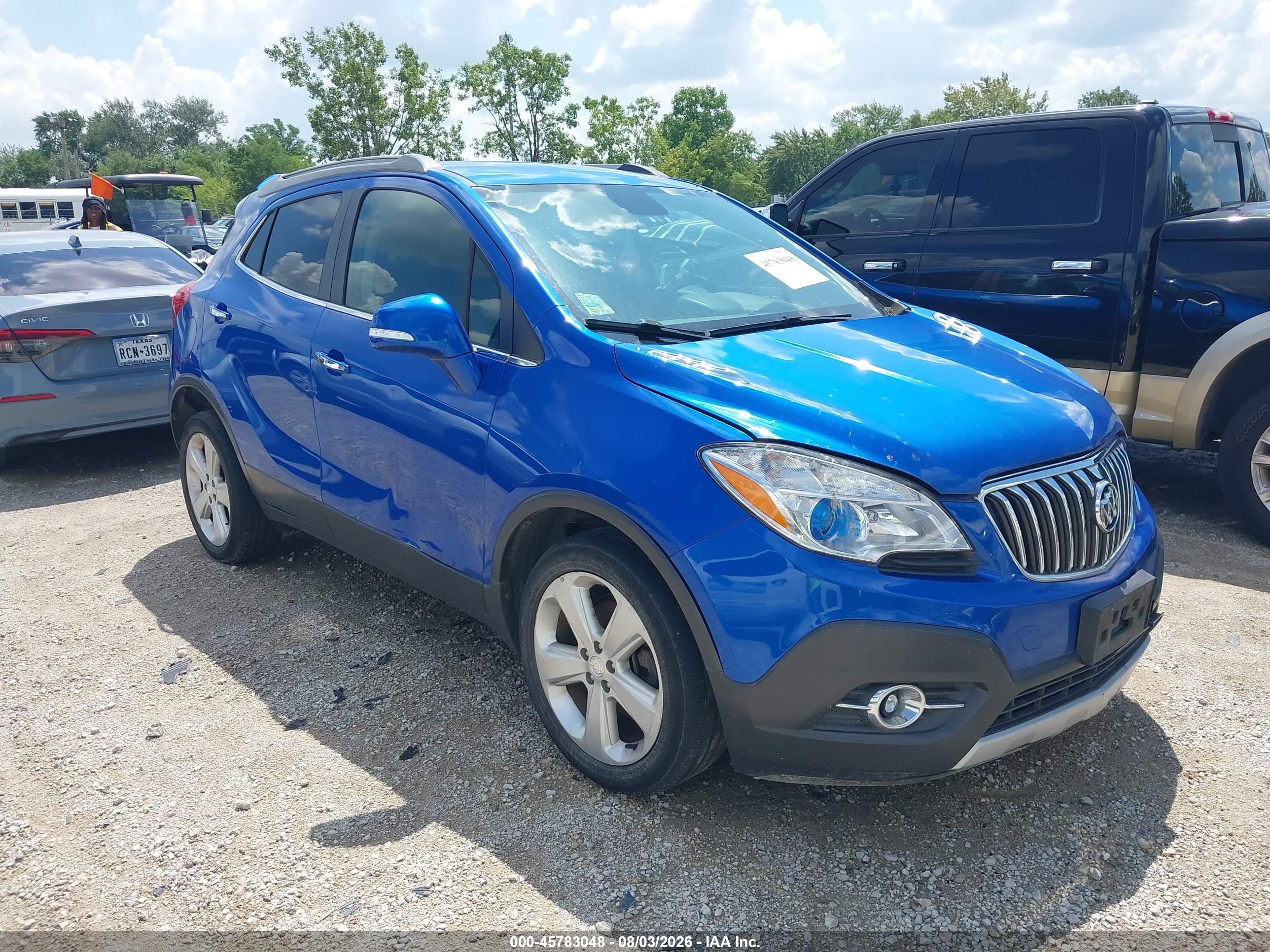 2015 Buick Encore Convenience, VIN KL4CJBSB0FB172945 — Normal wear