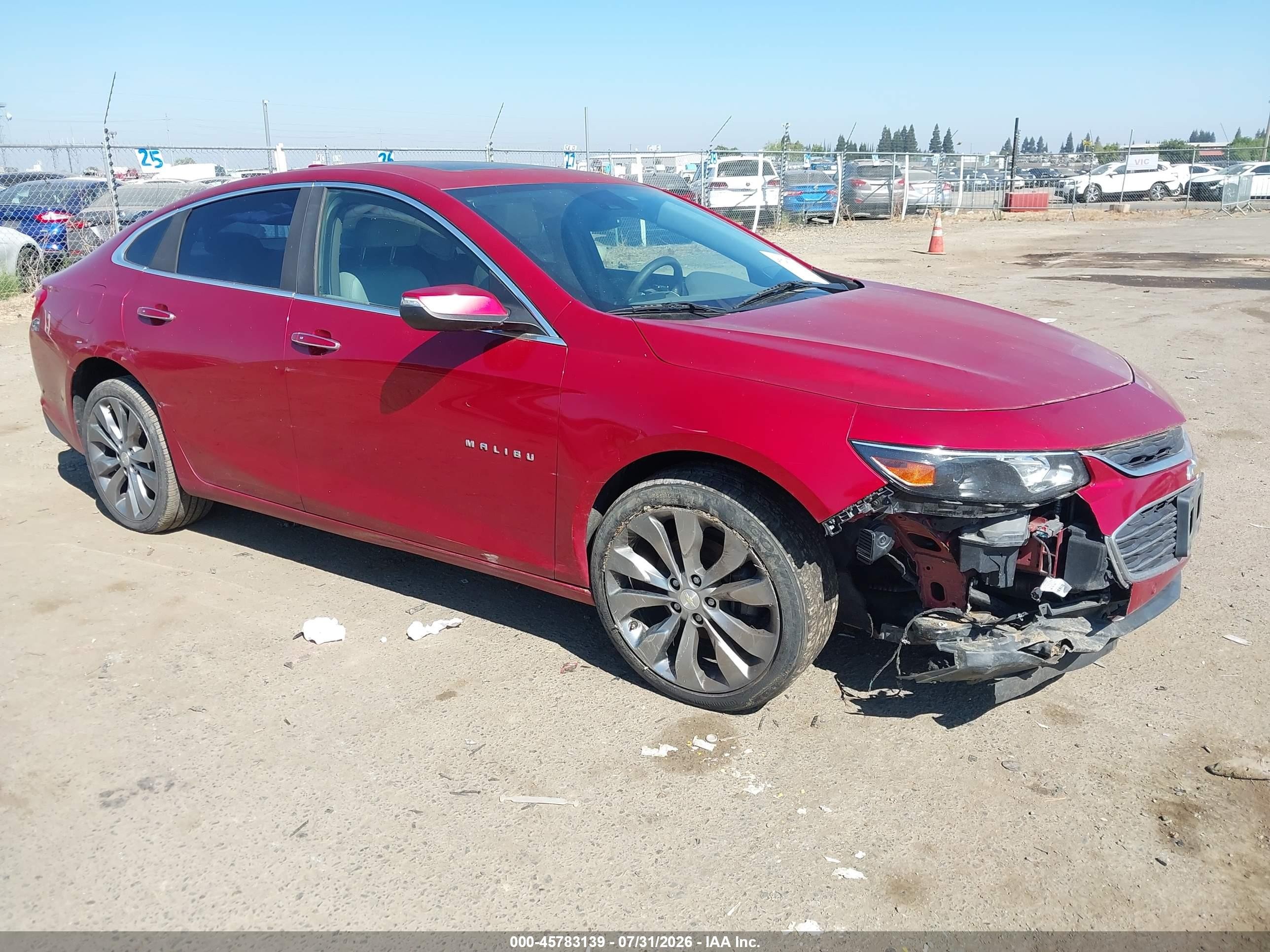 2016 Chevrolet Malibu Premier, VIN 1G1ZH5SX3GF271139 — Обычный износ