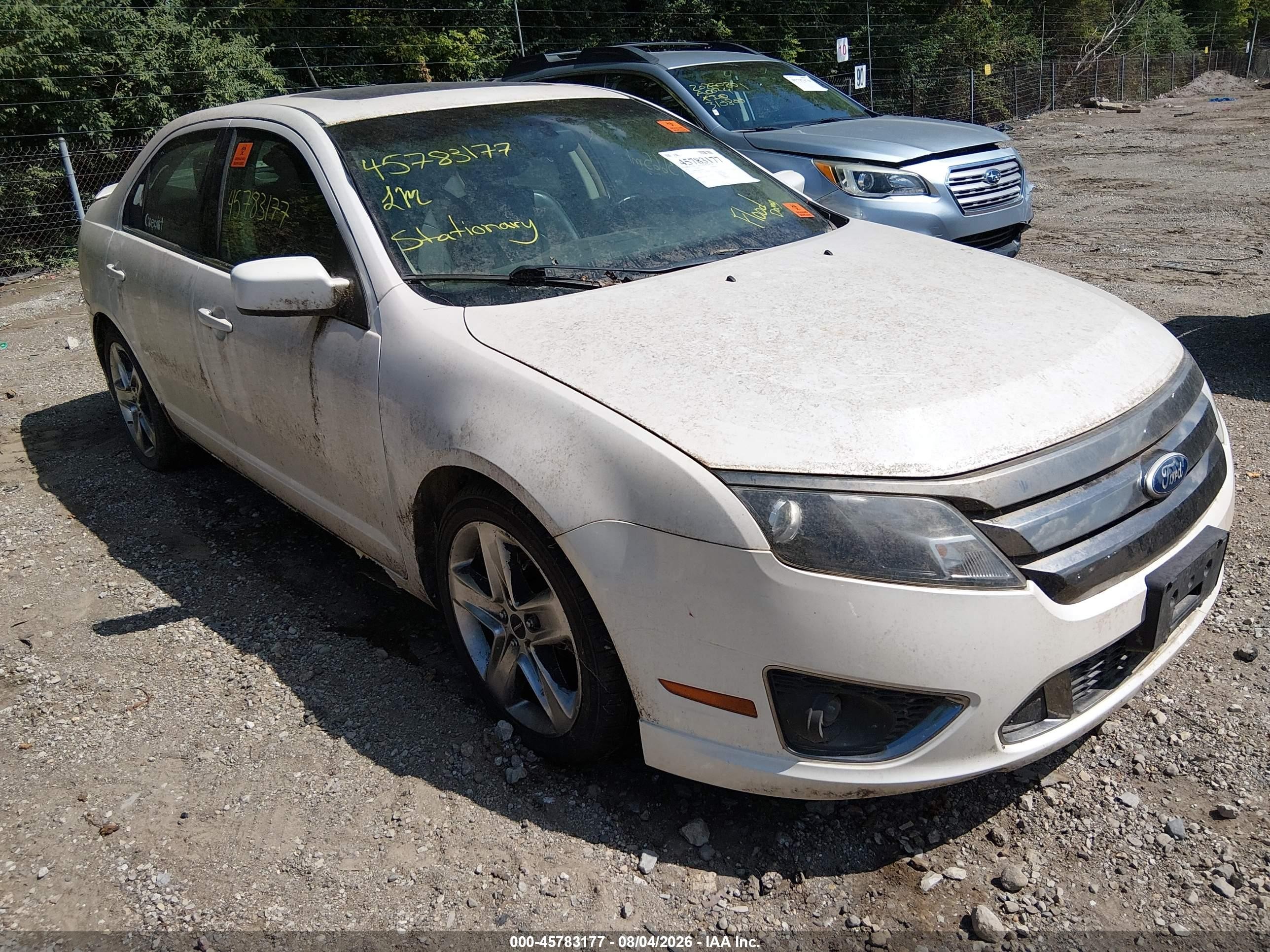 2011 Ford Fusion SPORT, VIN 3FAHP0KC1BR159897 — Not stated