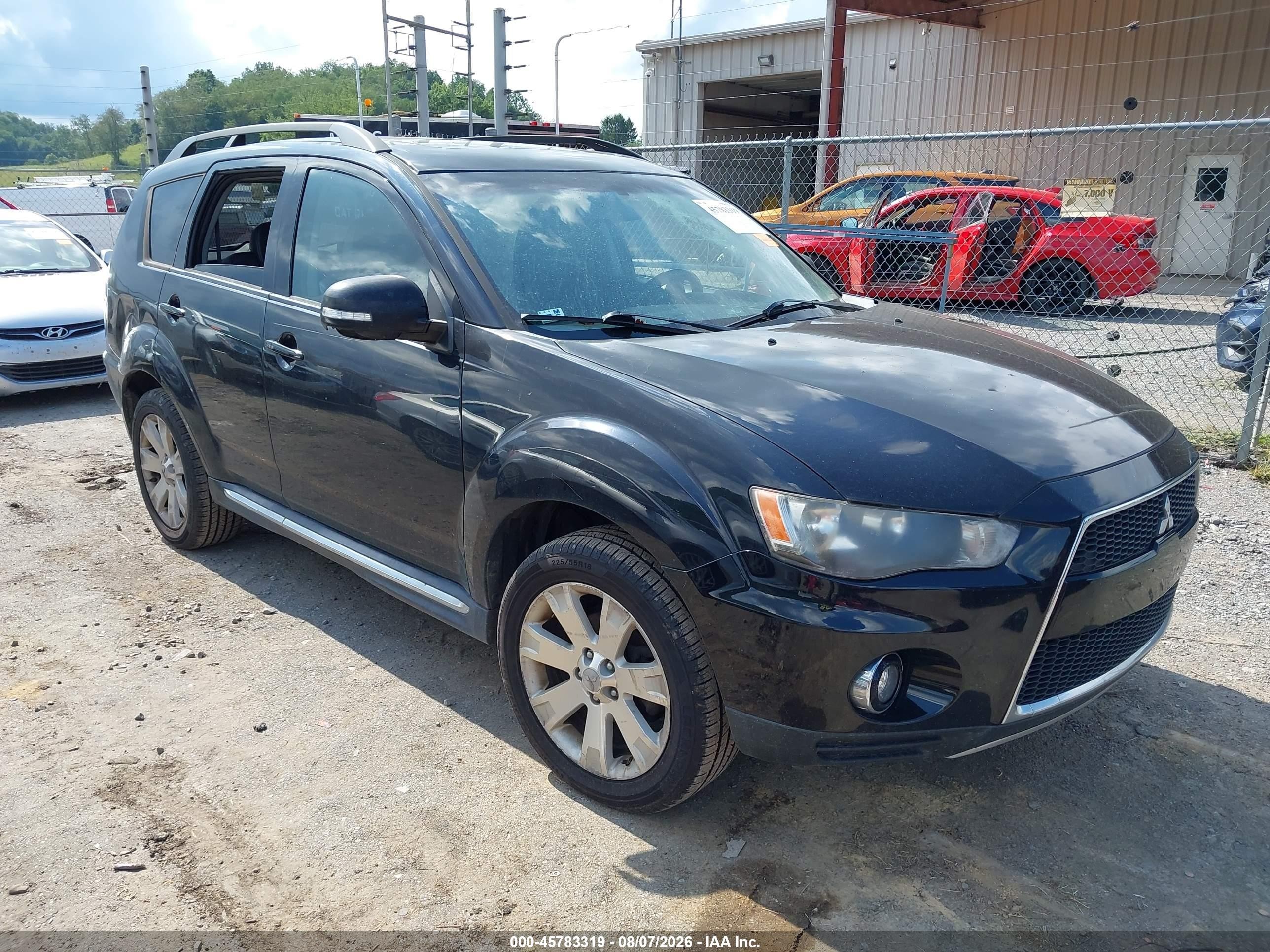 2010 Mitsubishi Outlander SE, VIN JA4JT3AWXAZ016357 — Normal wear