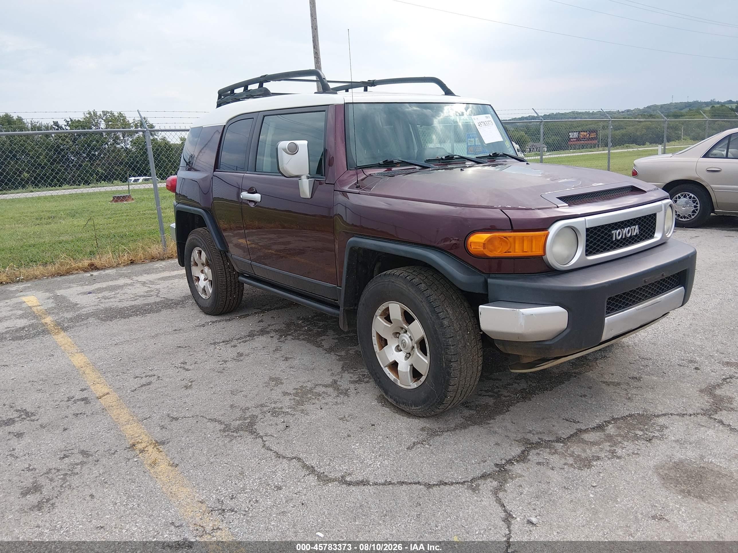 2007 Toyota FJ Cruiser, VIN JTEBU11F870044470 — Обычный износ