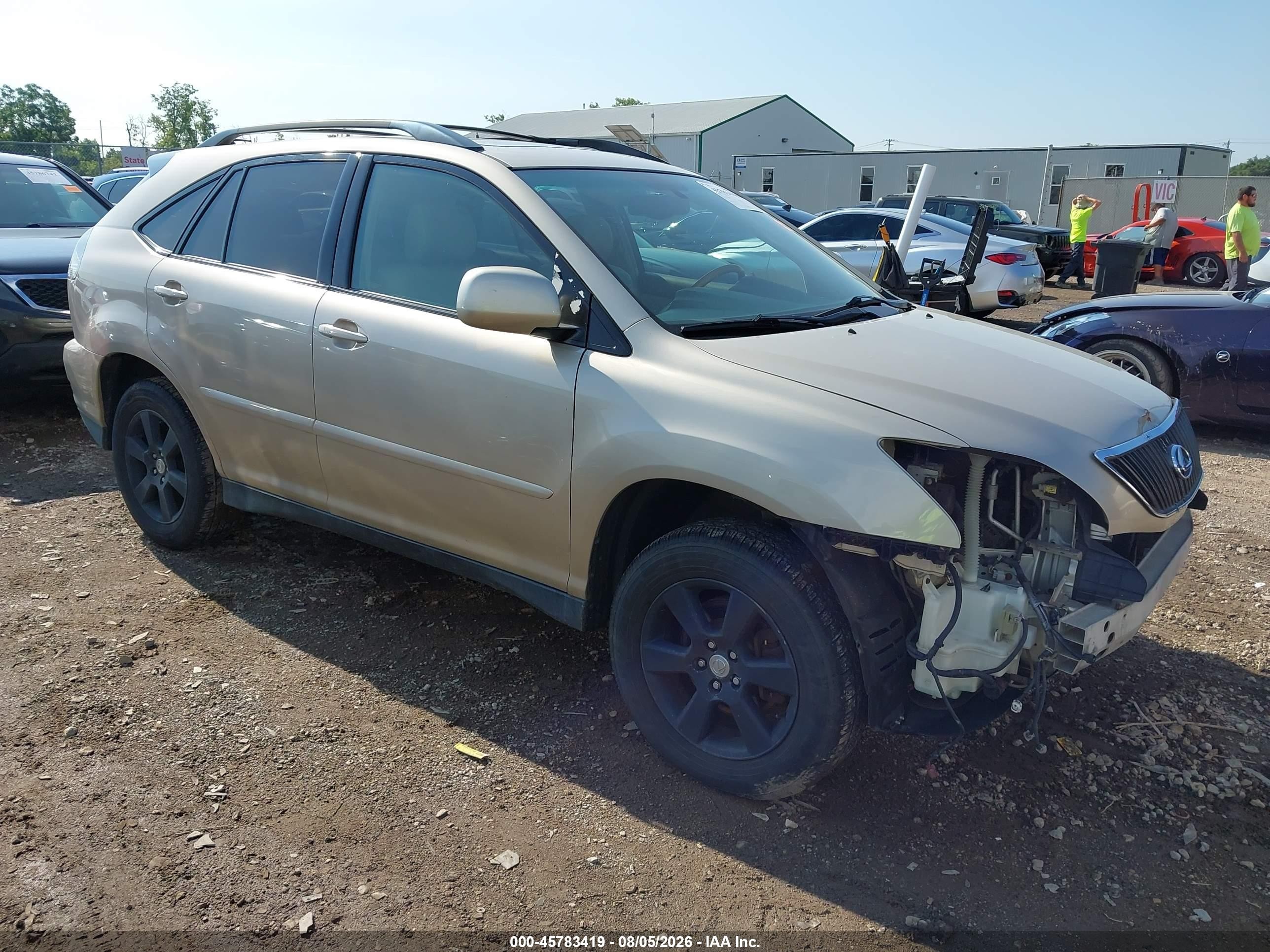 2004 Lexus RX 330, VIN JTJHA31U040059989 — Front end